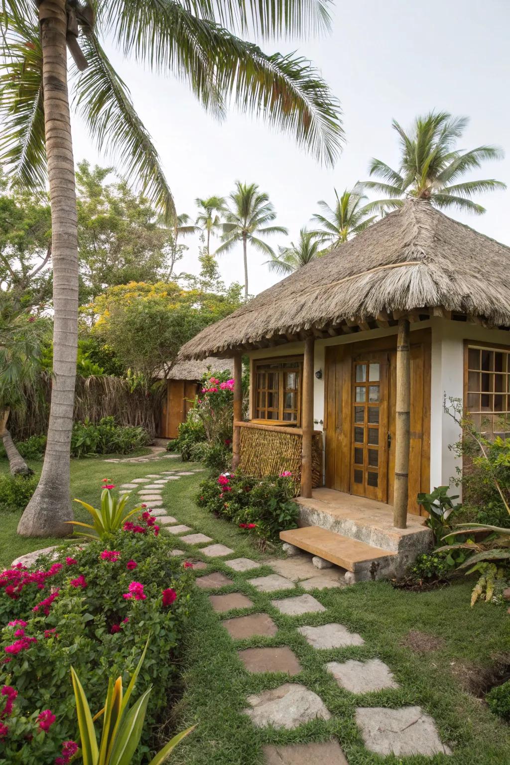 A tropical casita getaway for ultimate relaxation.