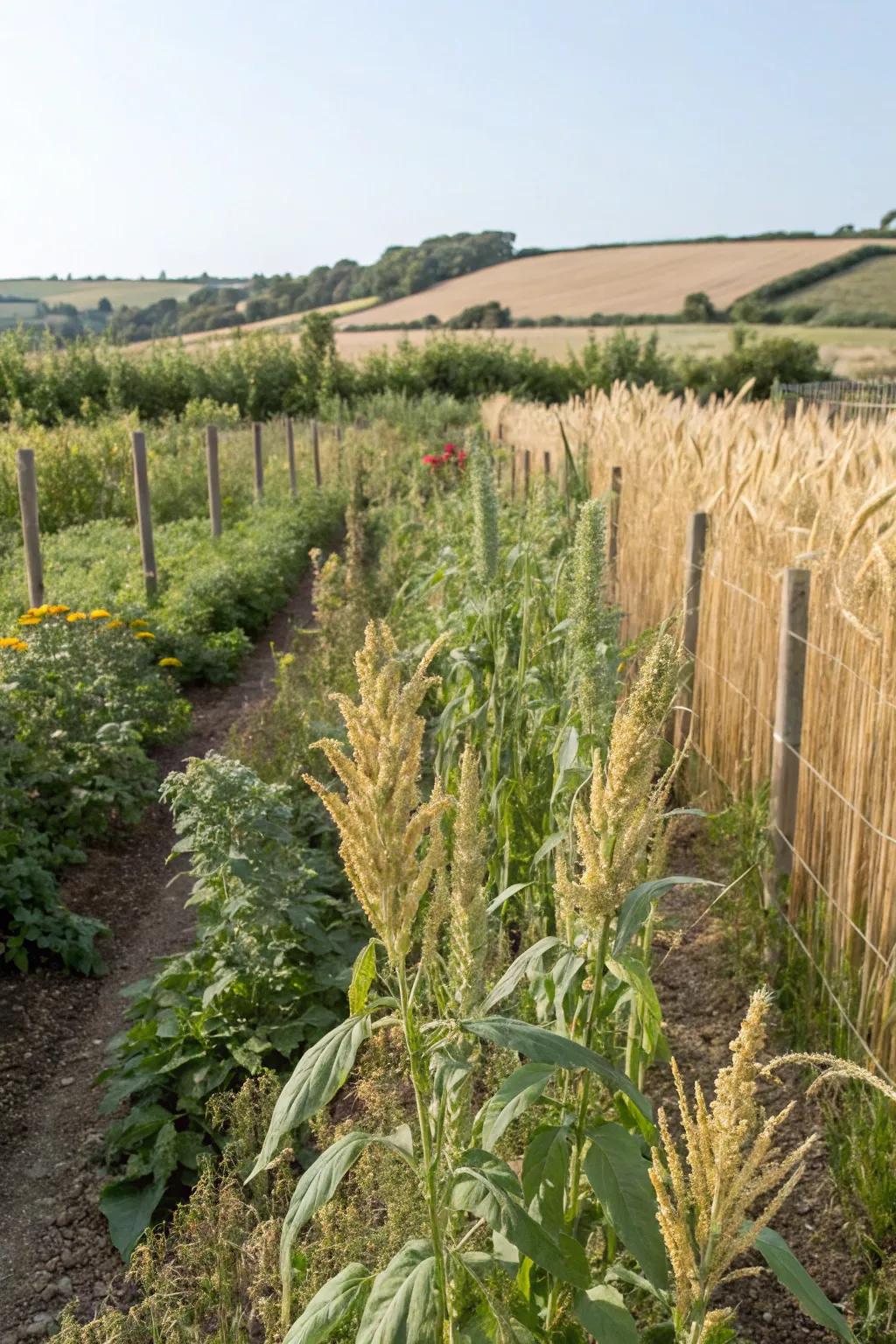 Growing grains adds a surprising and delicious element to your garden.