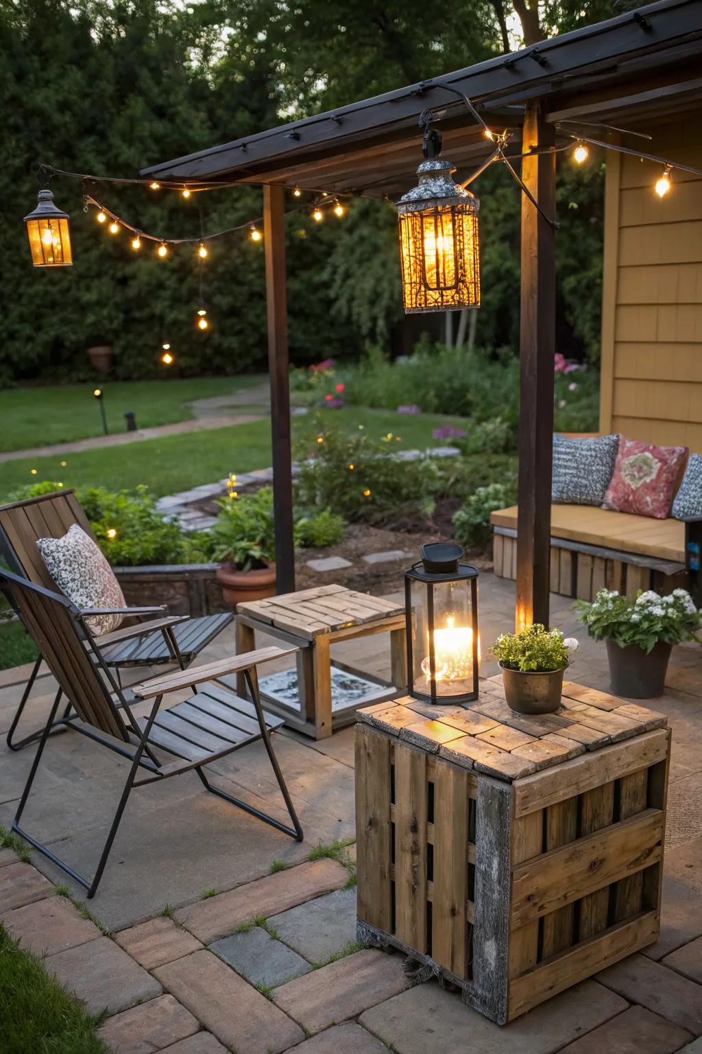 Eco-friendly solutions for a sustainable patio