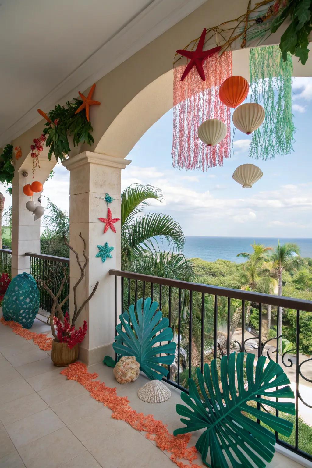 Imaginative play with themed decor.