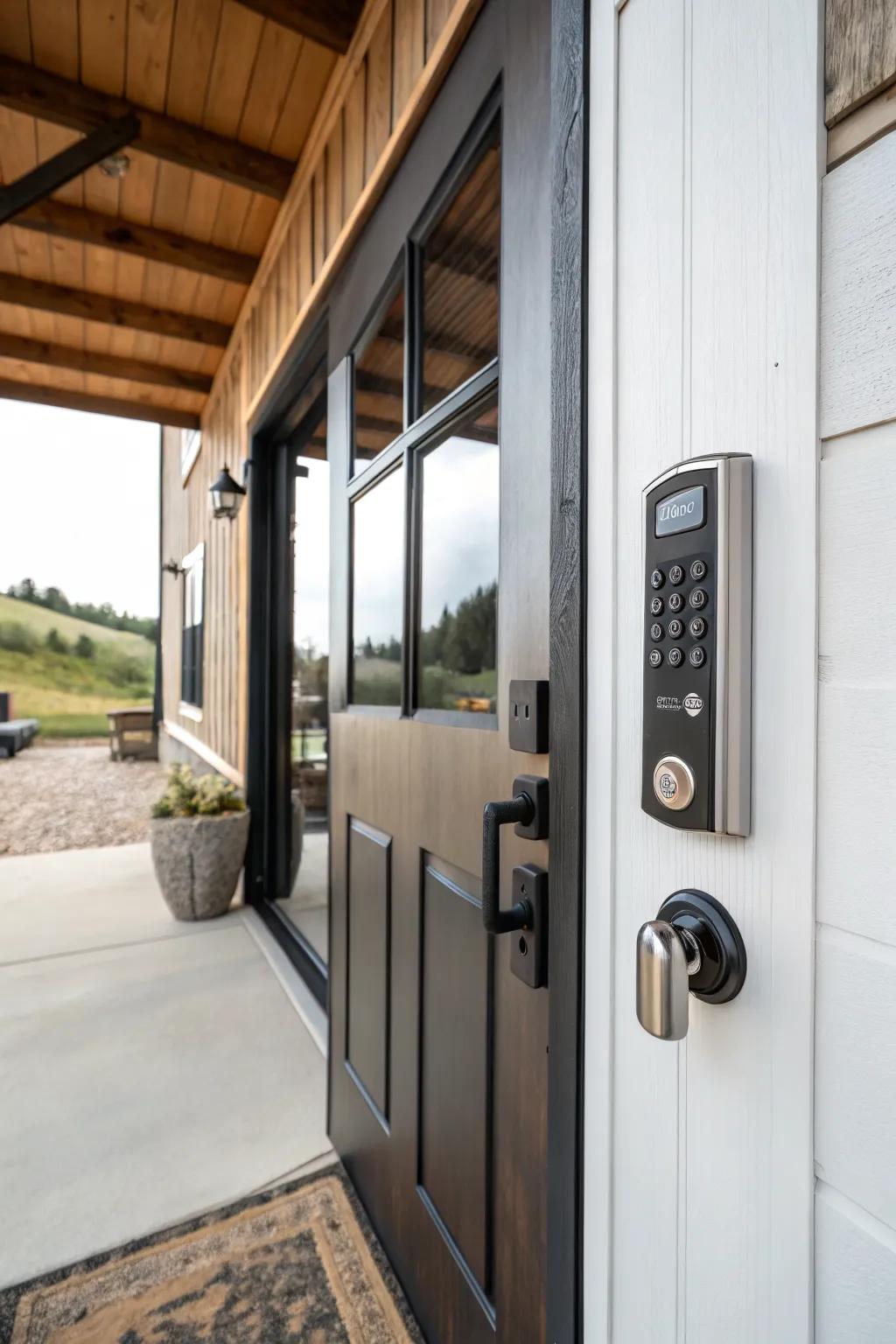 Convenient and secure keyless entry system.