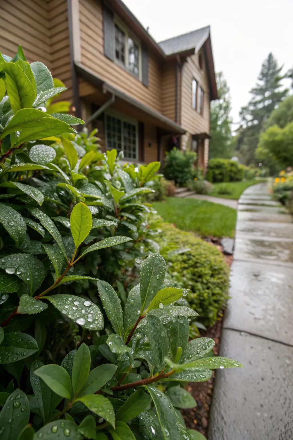Combine beauty and function with a rain garden retreat.