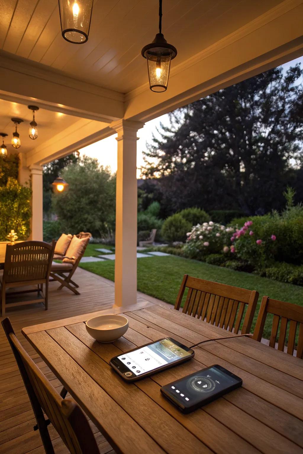 Smart lighting offers convenience and control at your fingertips.