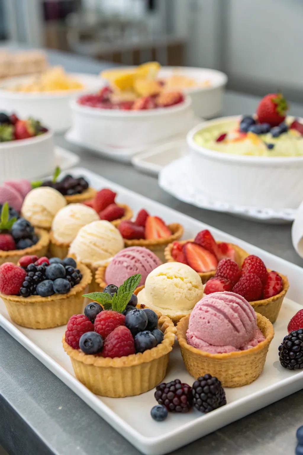 Unique desserts to sweeten the day.