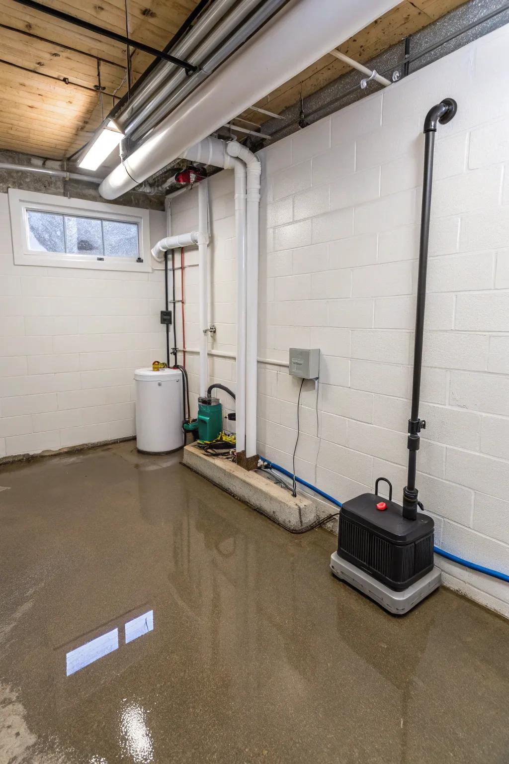 Sump pumps protect homes from basement flooding.
