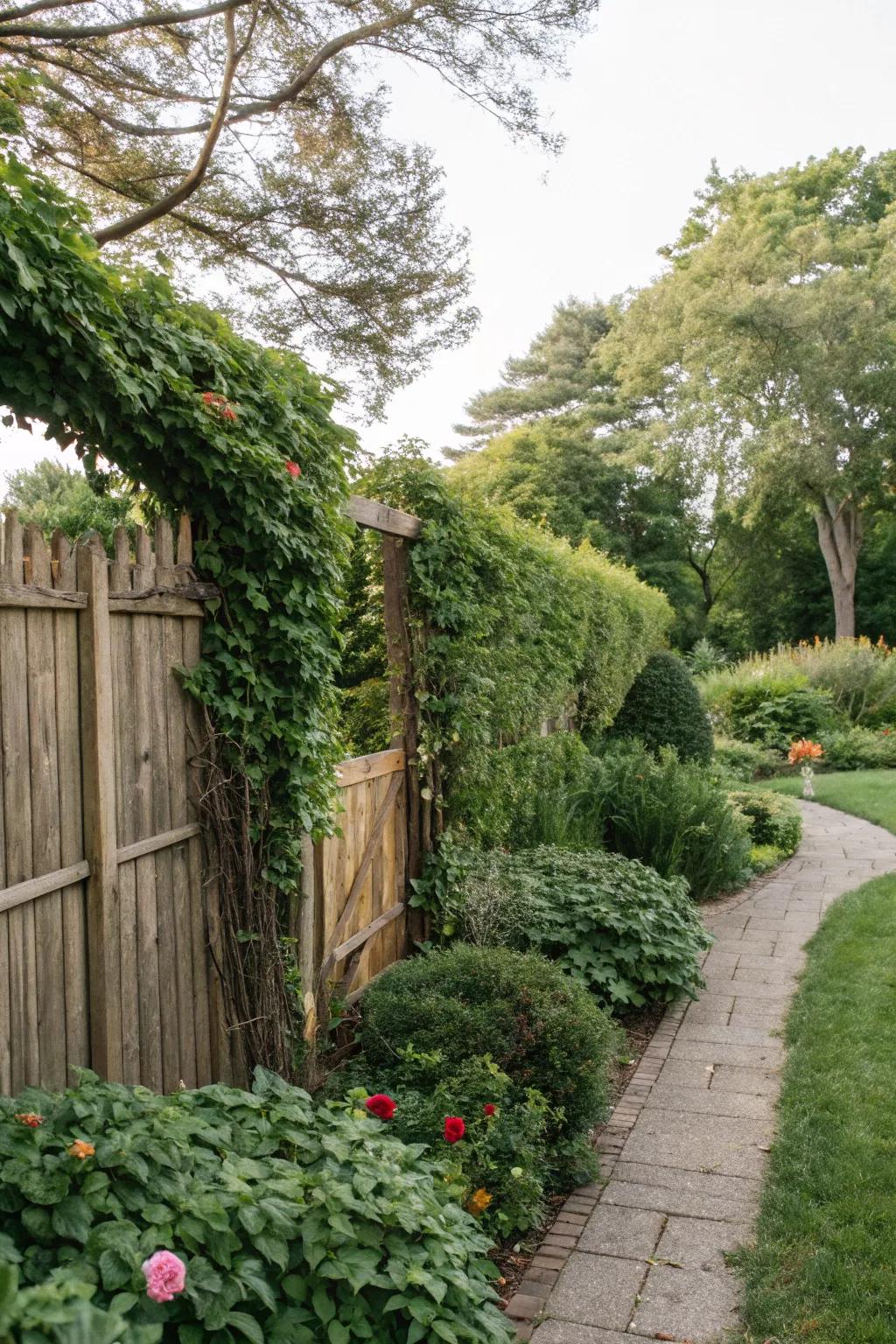 Living fences bring natural beauty and sustainability.