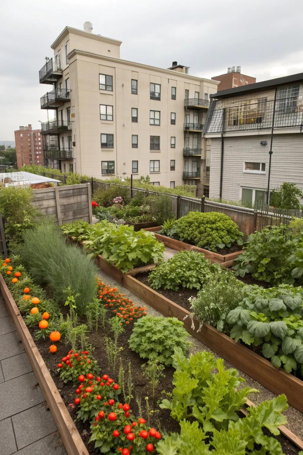 Edible landscaping offers beauty and fresh produce.