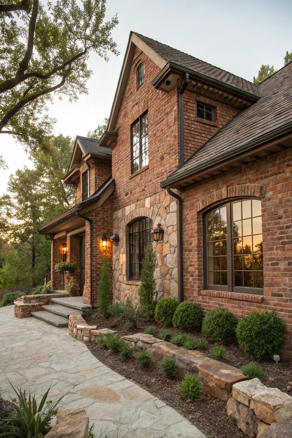 Stone accents bring a timeless elegance to trims.