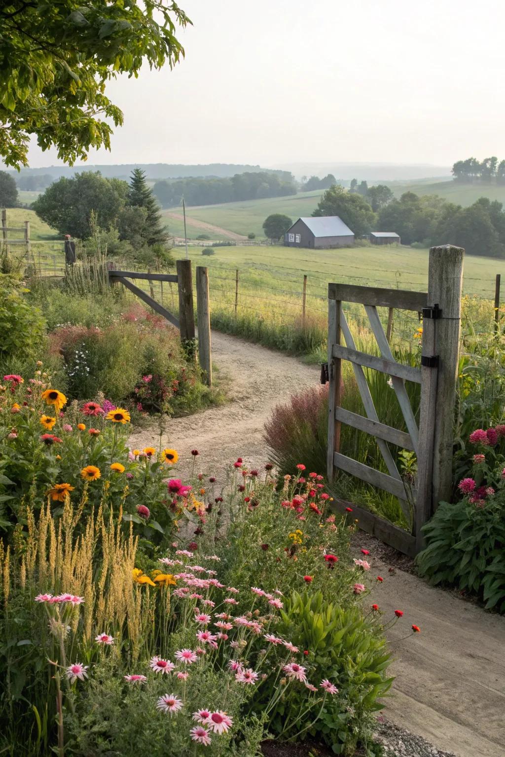 Native plantings ensure a sustainable and vibrant landscape.