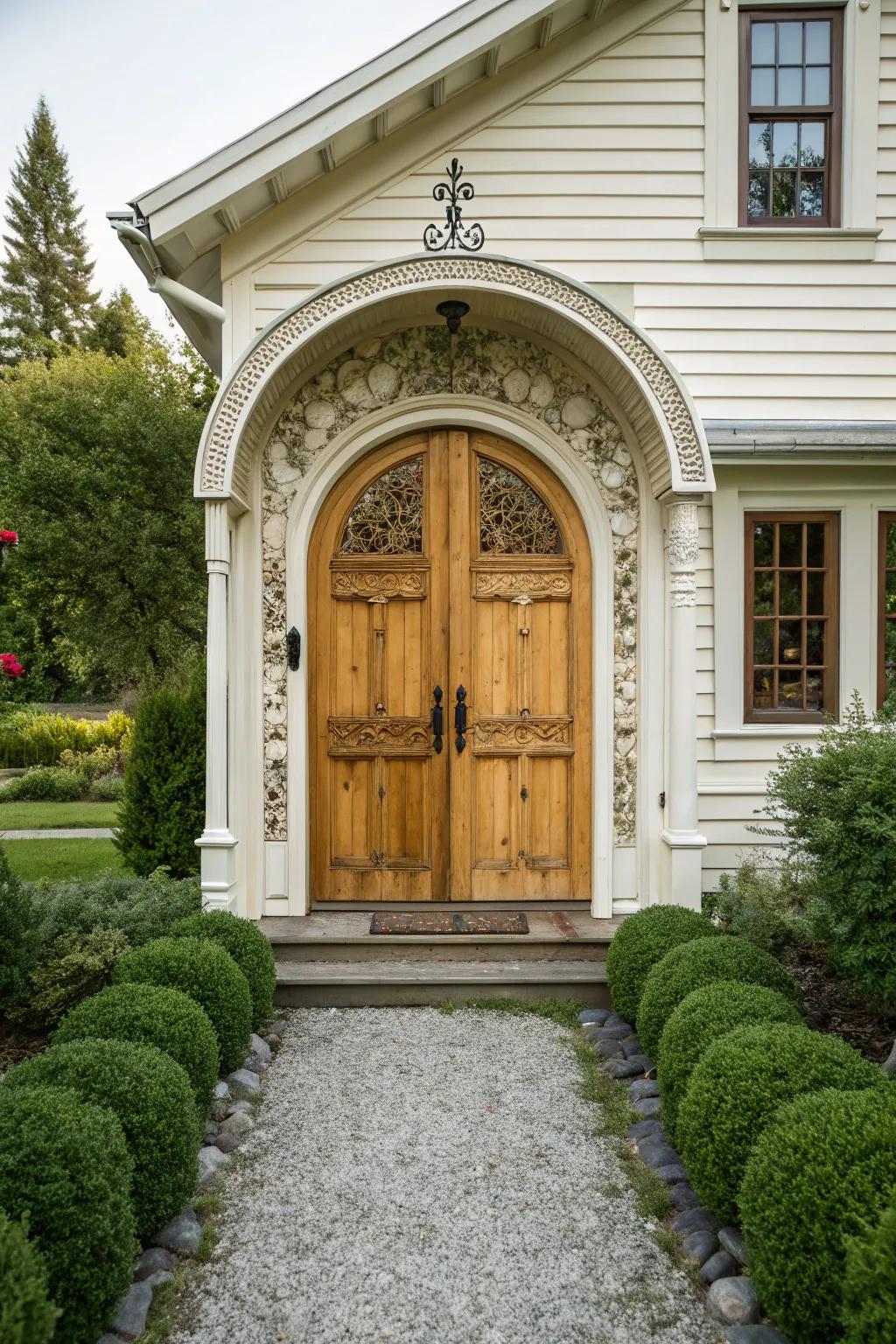 Unique shapes like arches add elegance and distinction.