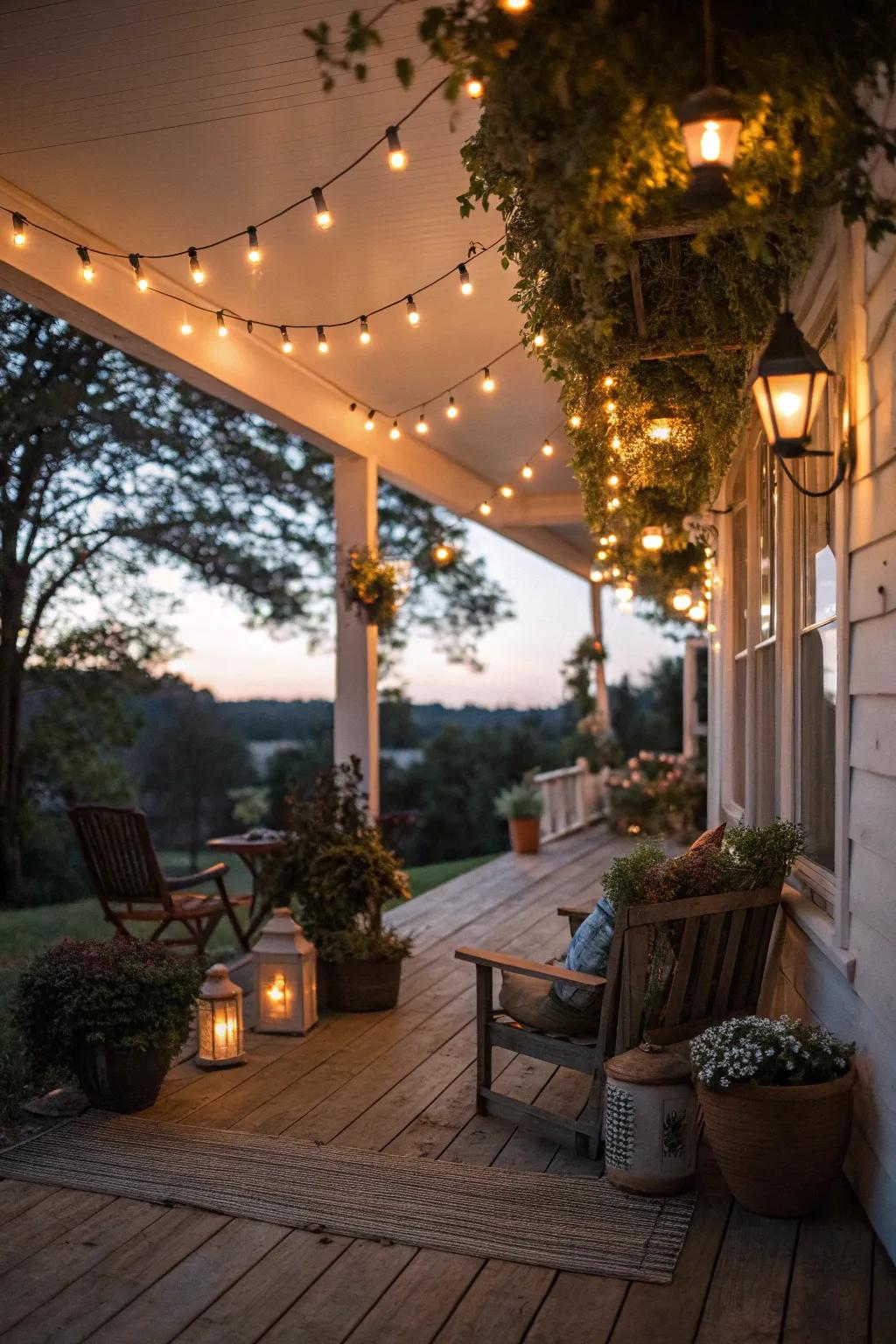 Soft lighting keeps the ambiance warm and inviting.