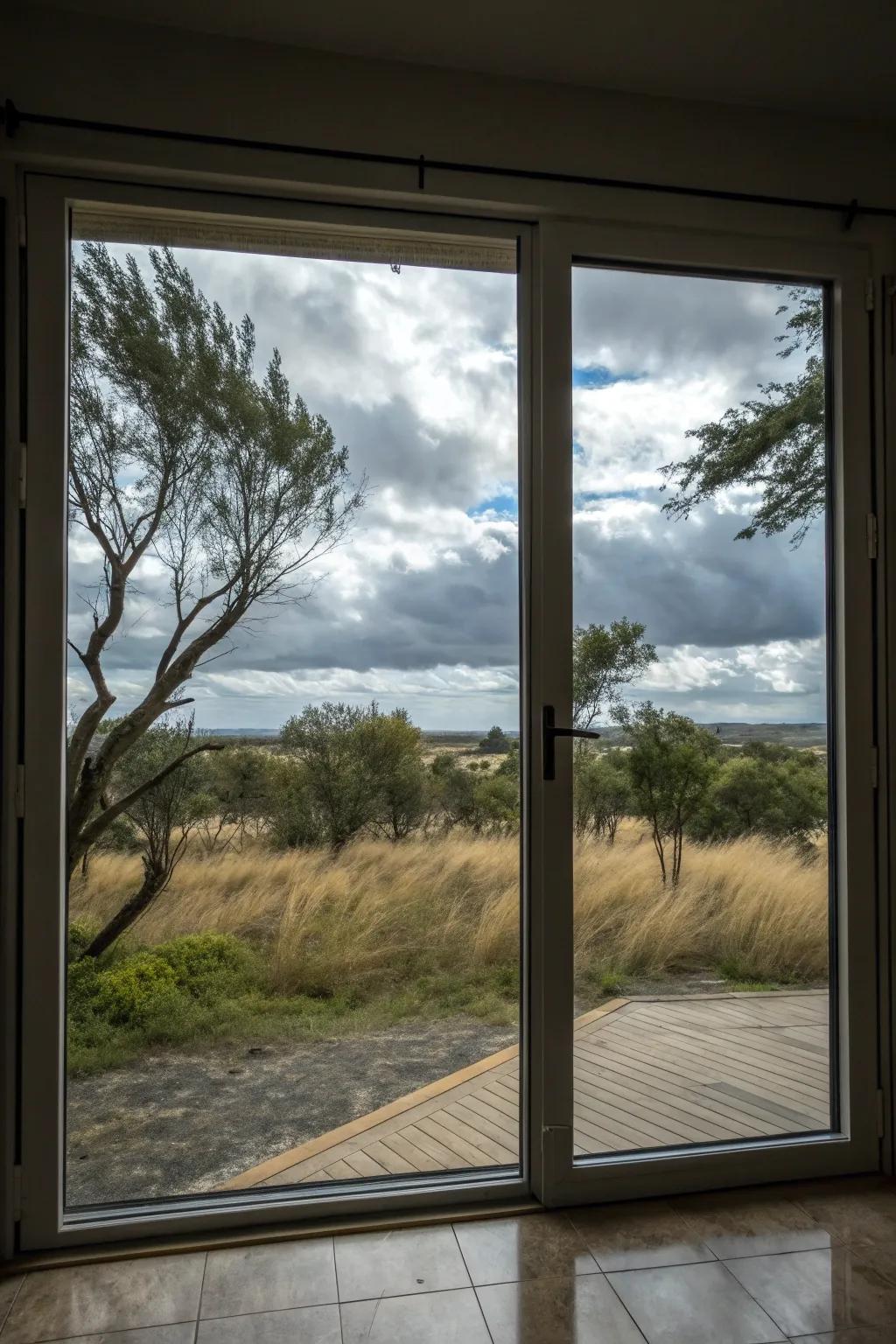 Windproof screens ensure stability in breezy conditions.