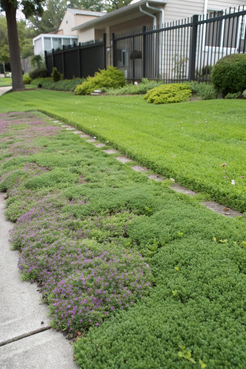 Ground covers offer a beautiful and low-maintenance alternative to grass.