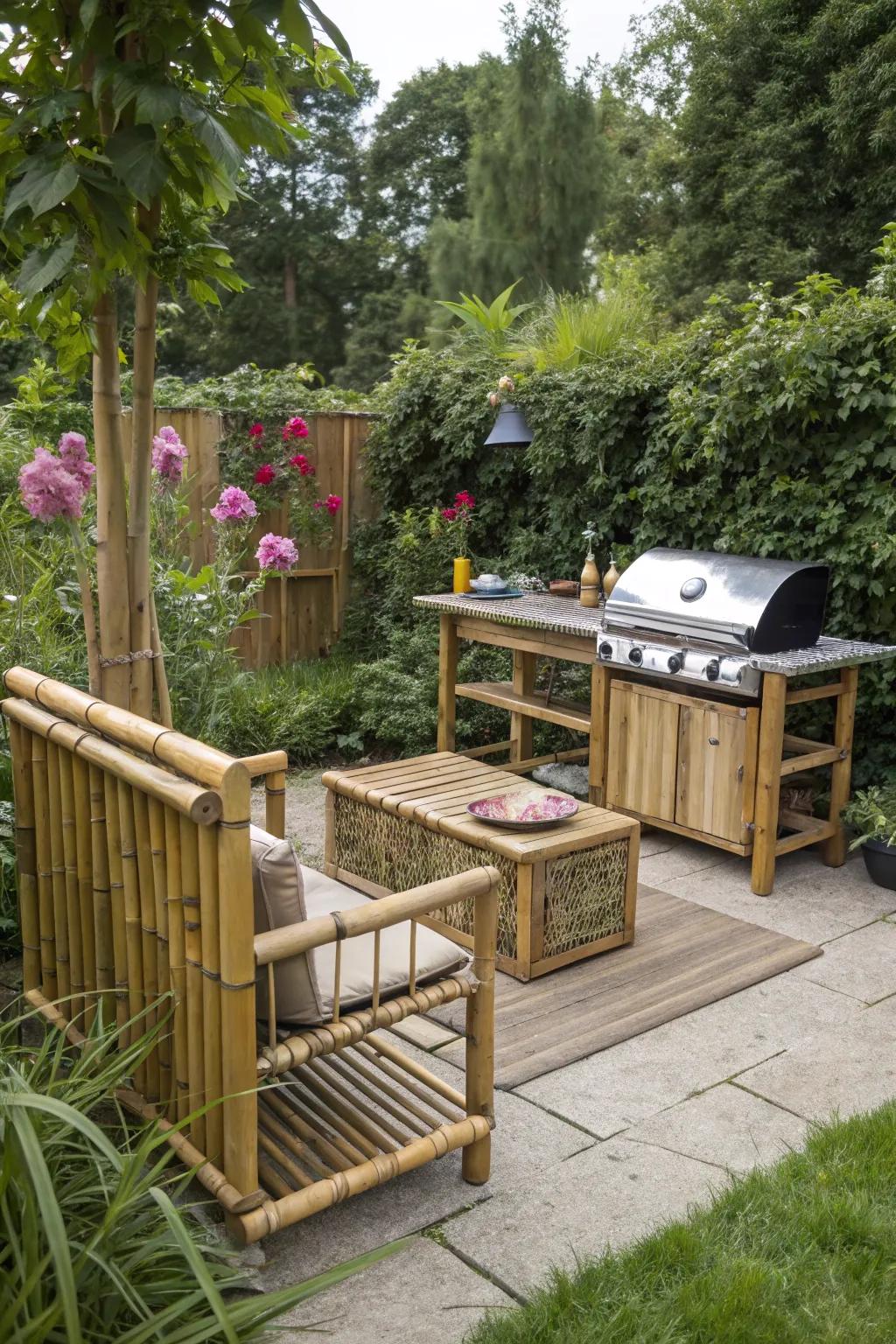 Eco-friendly materials blend beauty with sustainability.