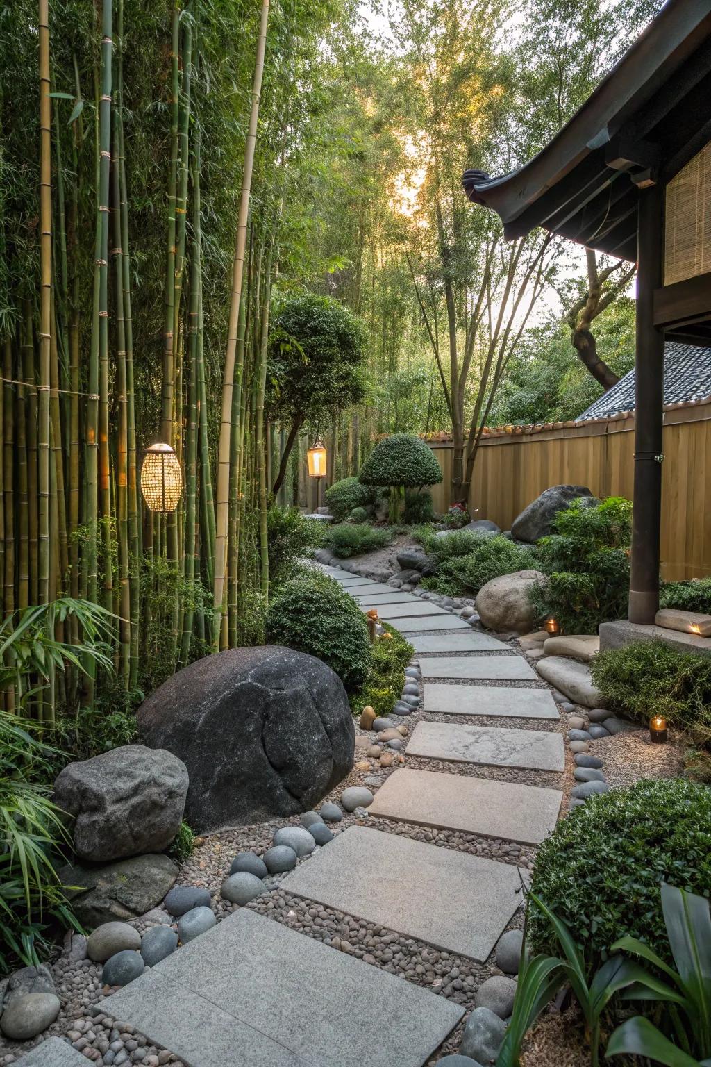 Themed garden zones offer diverse experiences.