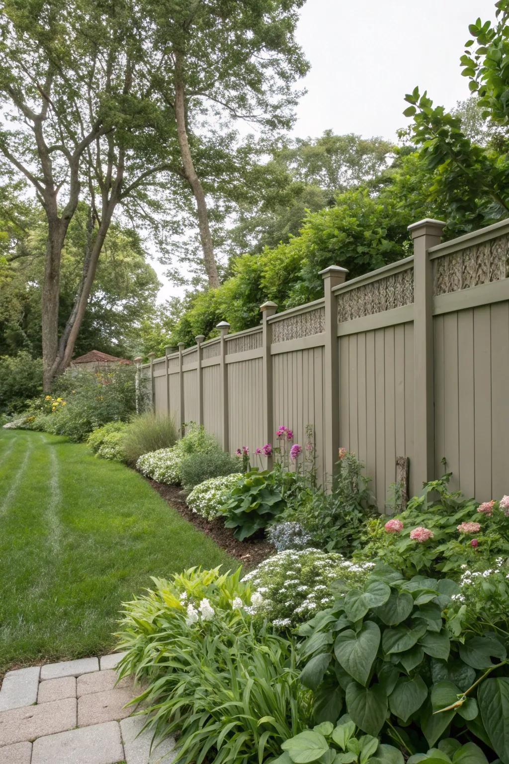 Choose sustainability with hardie board fencing.