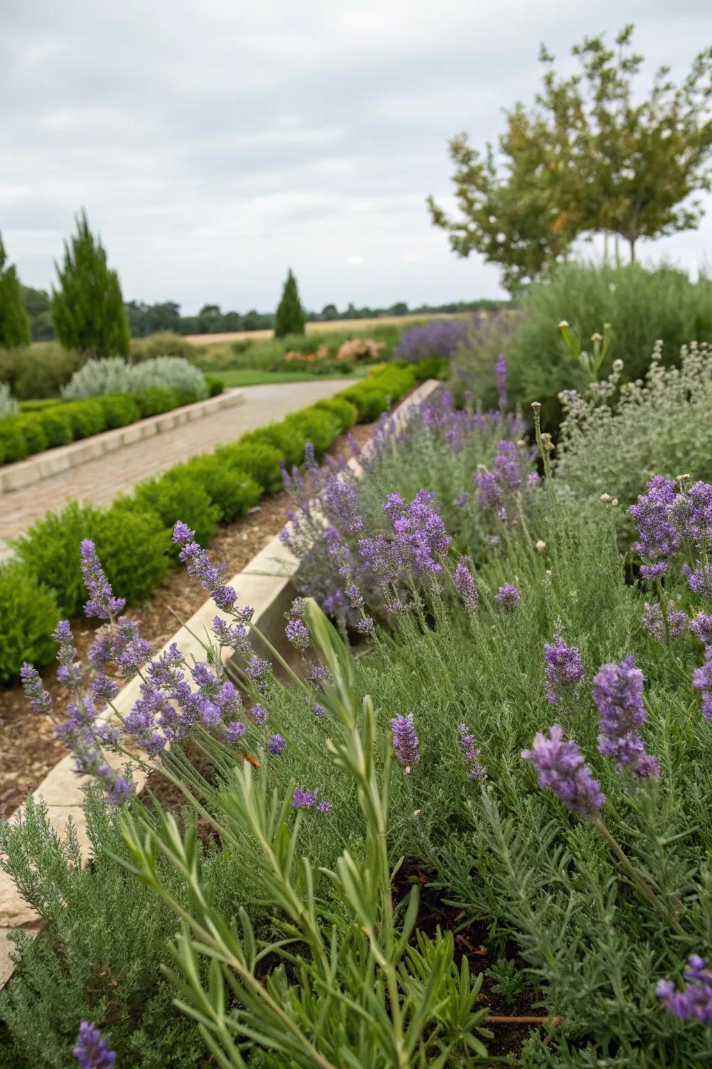 A fragrant garden that tantalizes the senses.