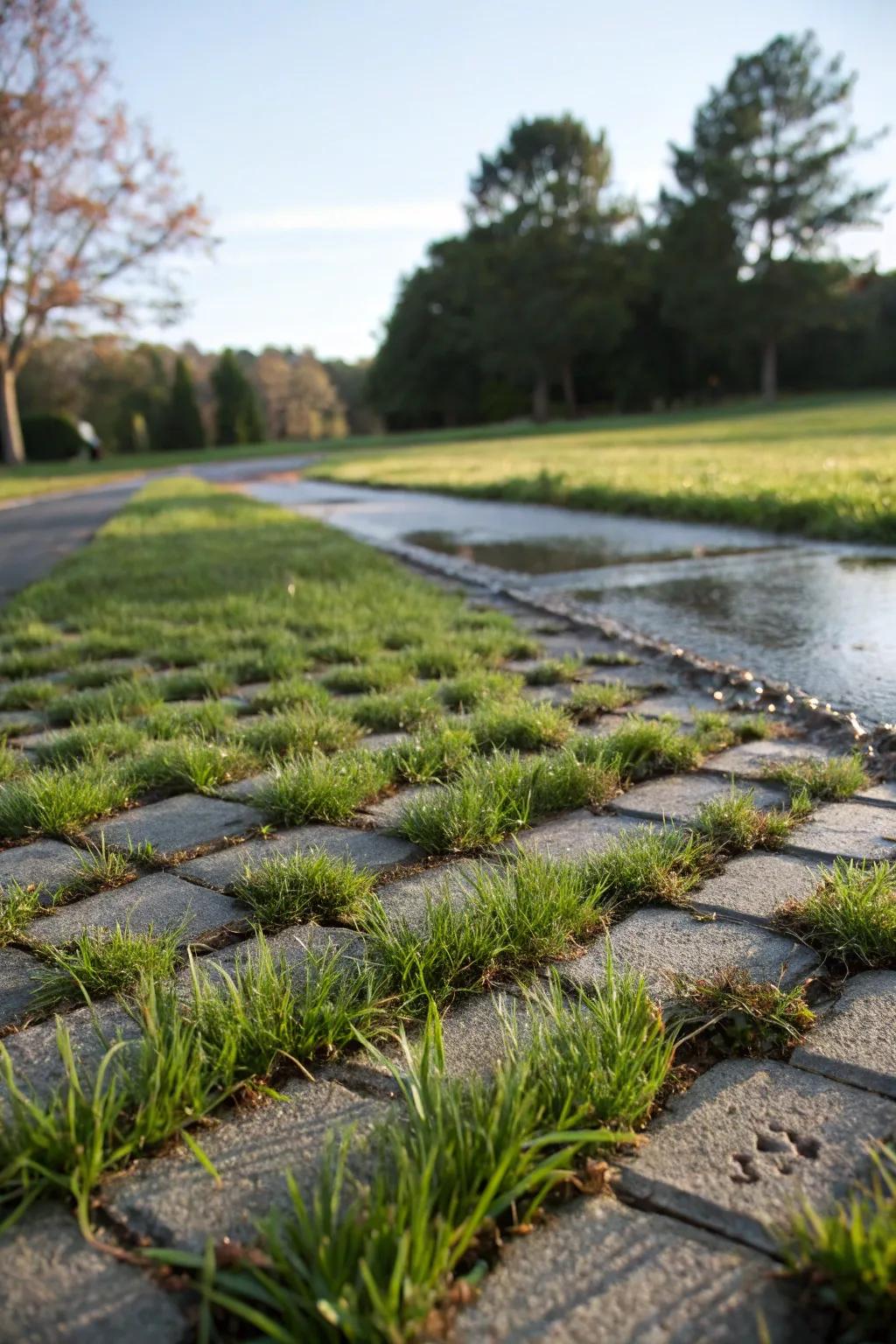 Permeable paving offers sustainable and stylish surface solutions.