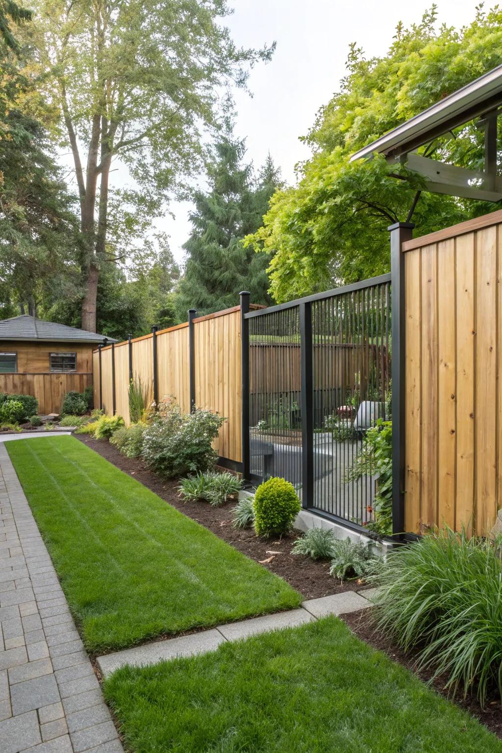 Soundproofing for a serene backyard fence