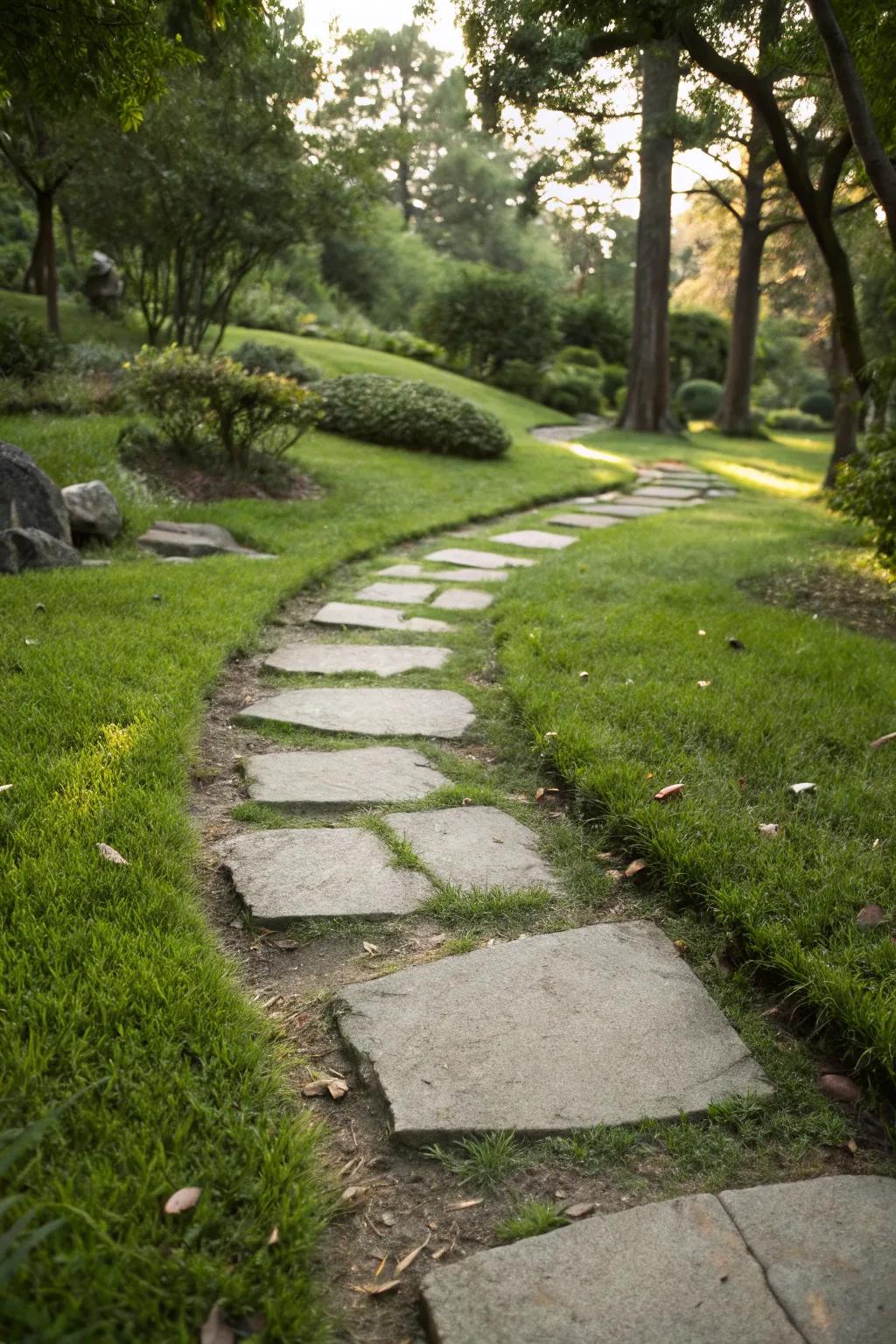 Keep it simple with stepping stones