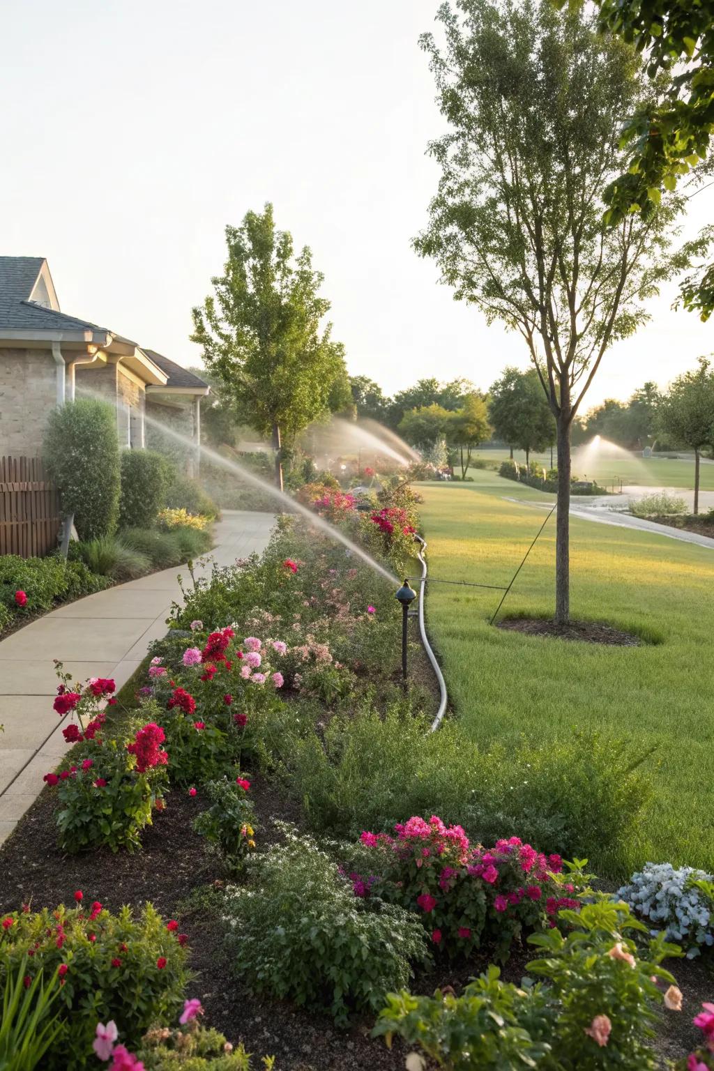 Smart irrigation saves water while keeping your garden thriving.