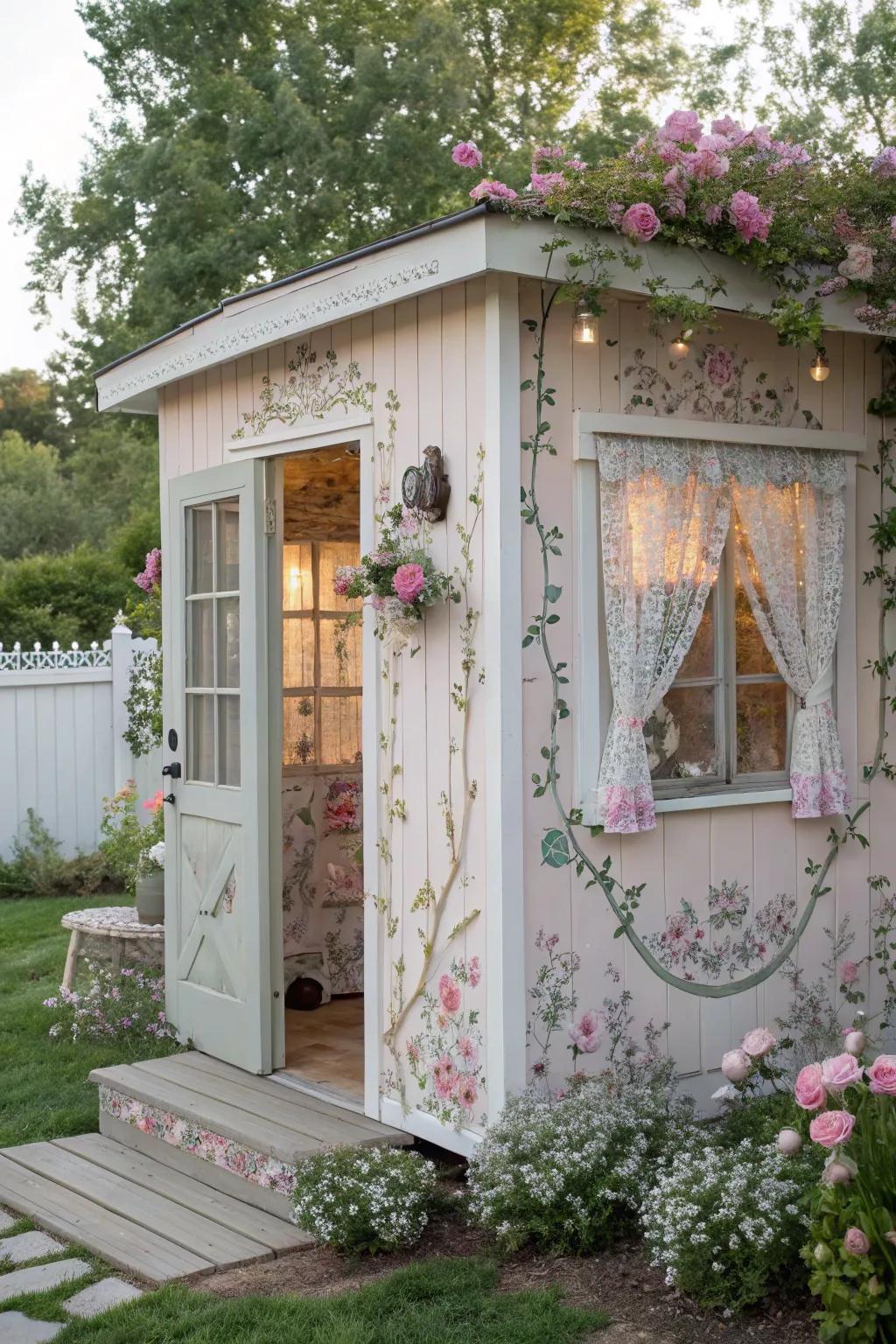 Step into a fairytale with cottagecore delight.