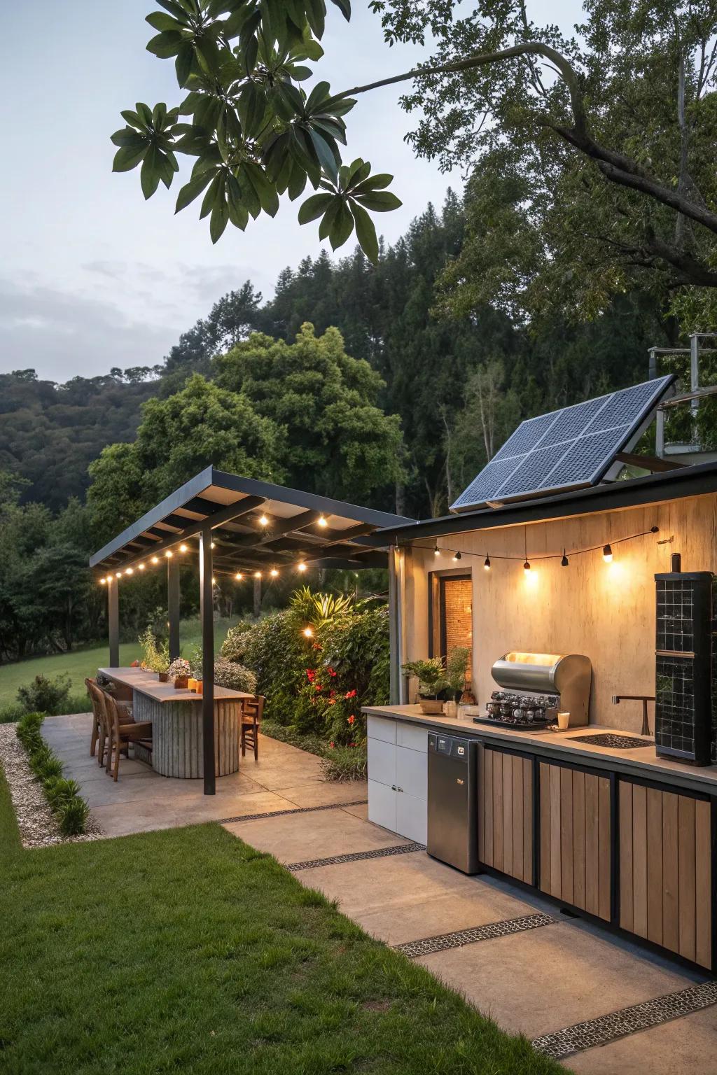 Eco-friendly features that blend sustainability with style.