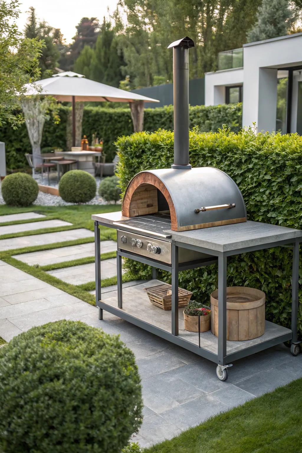 Add an urban edge with industrial chic elements.