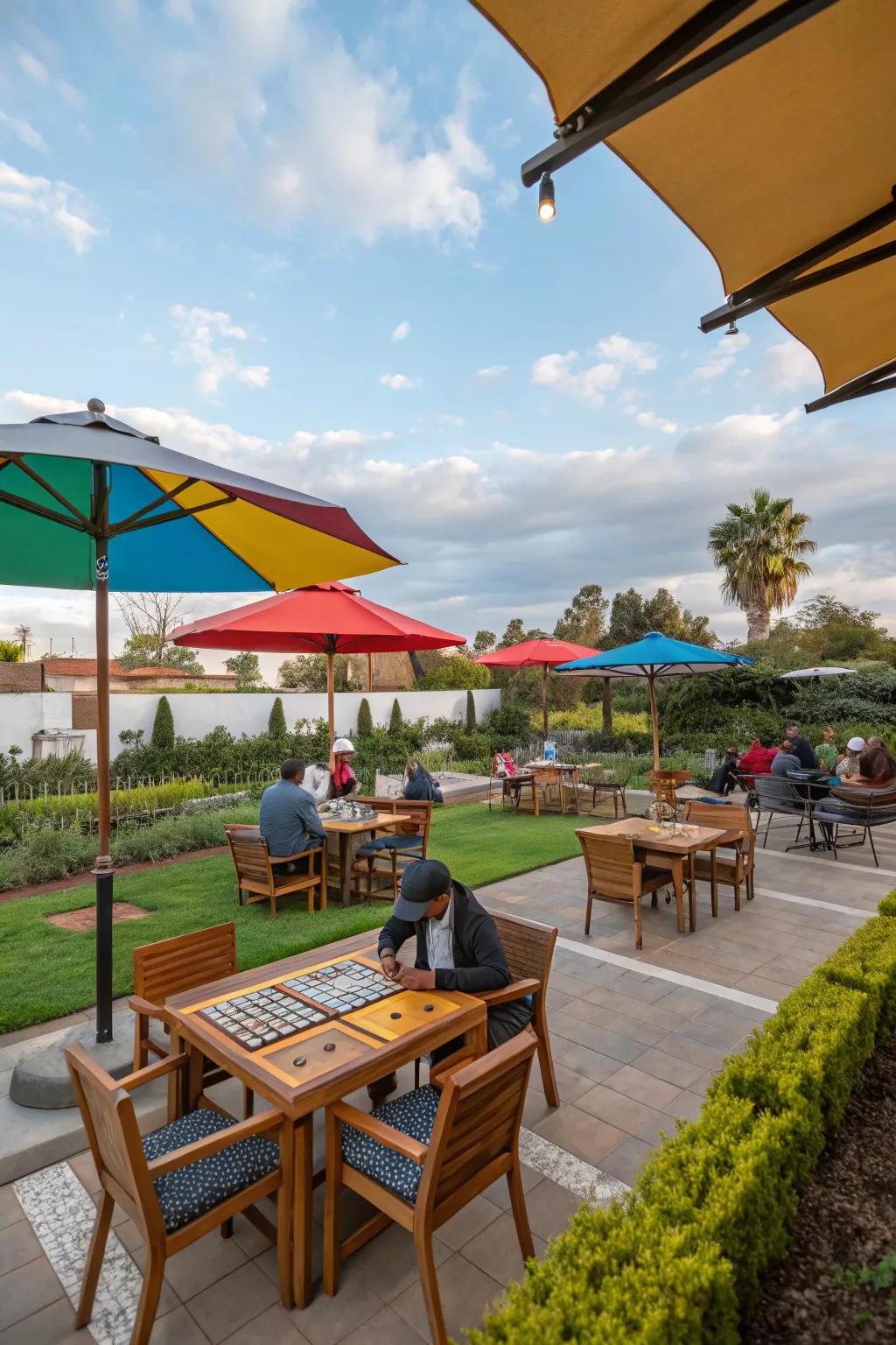 Interactive elements add fun and engagement to dining.