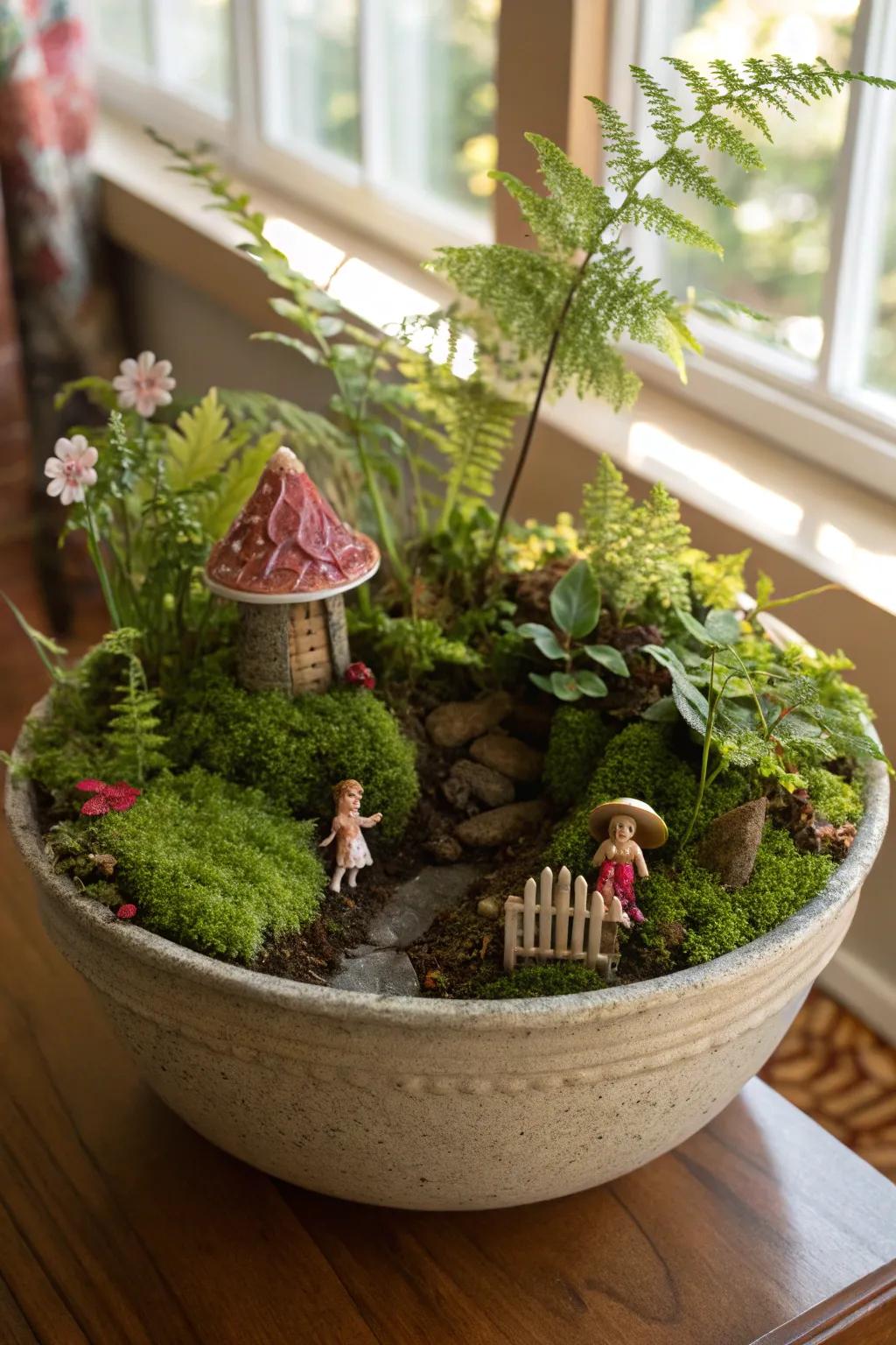 Create magic with a charming fairy garden.