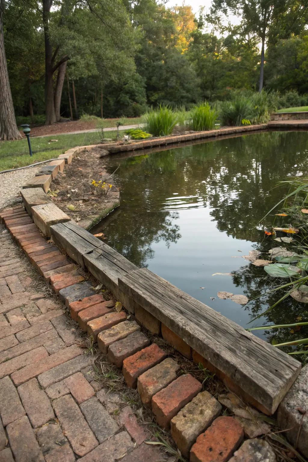 Eco-friendly materials combine sustainability and history.