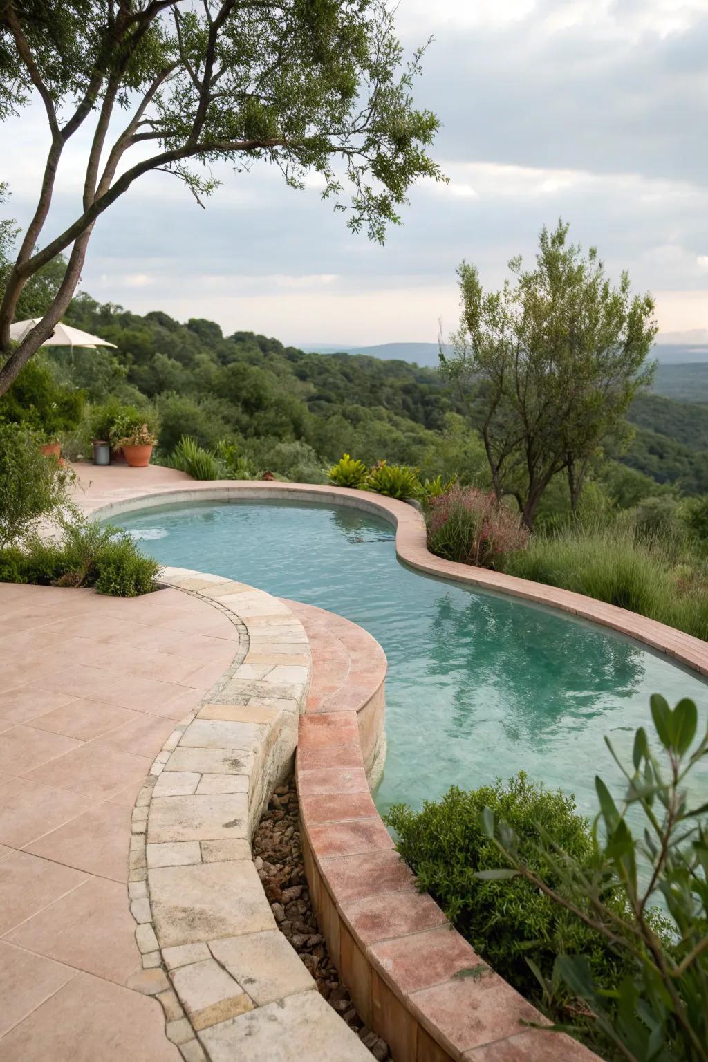 Earth tones harmonize with the environment.