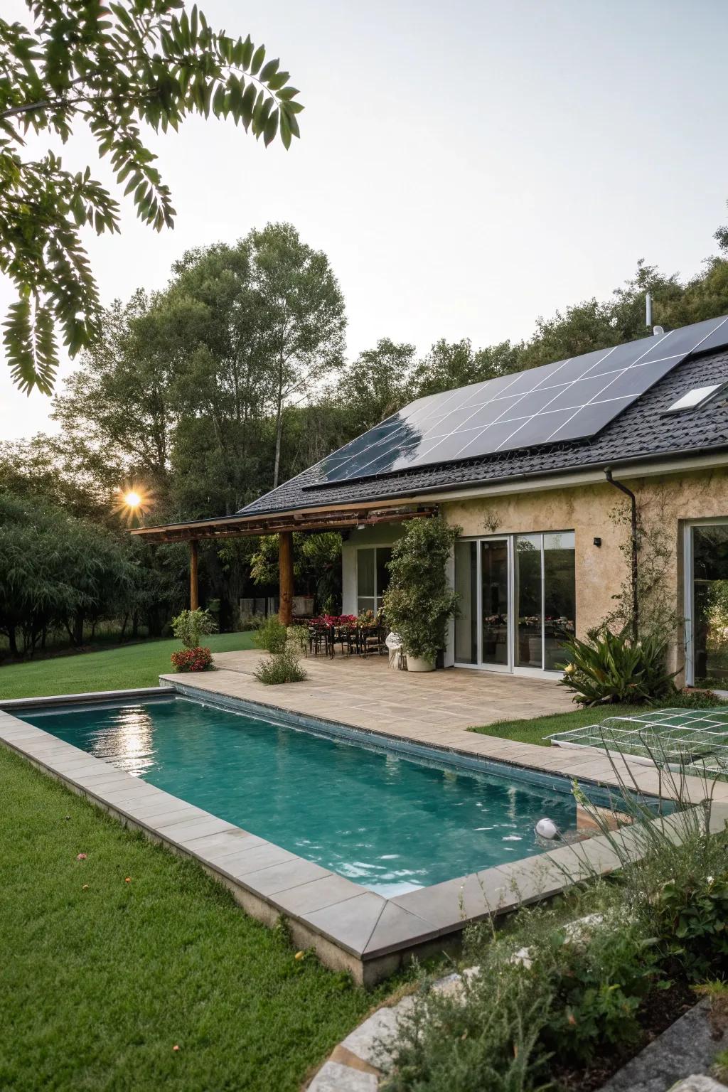 Eco-friendly pool options promote a sustainable and healthy swimming experience.