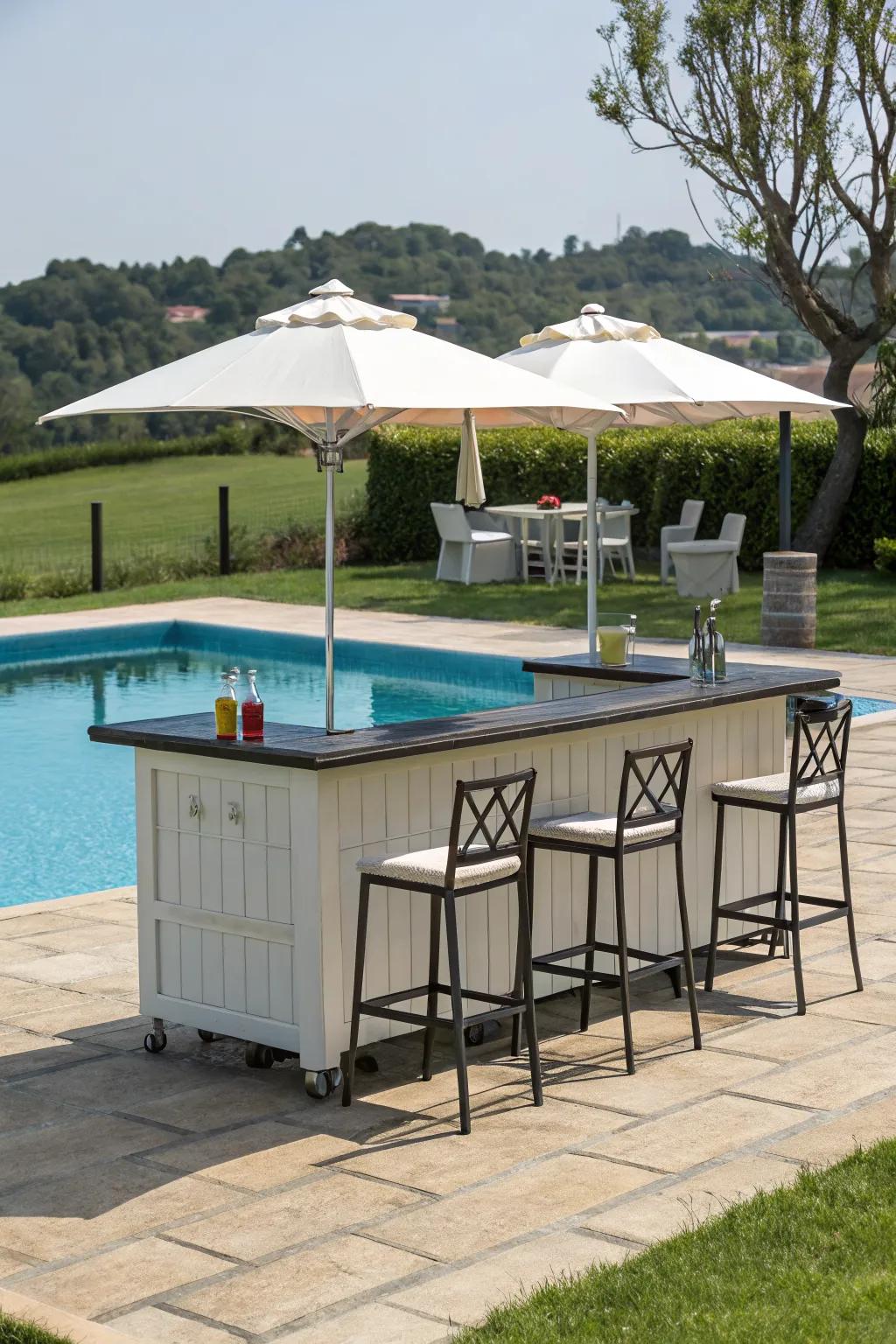 Enjoy quick and easy setup for your bar.