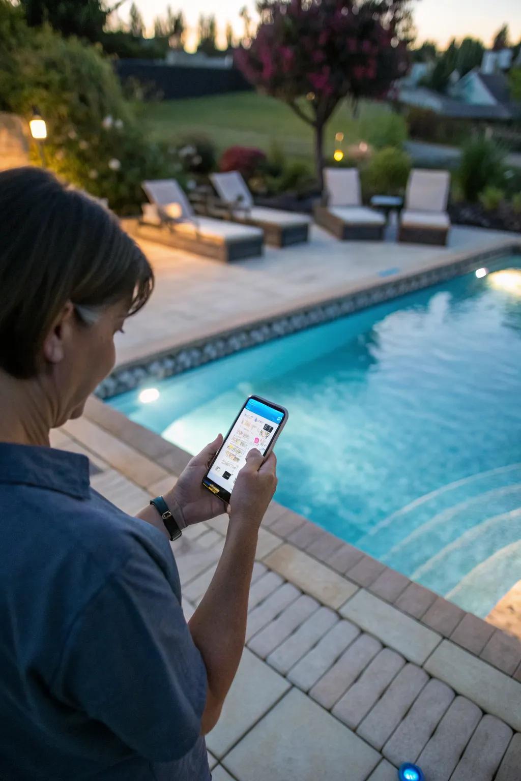 Pool automation offers convenience and control at your fingertips.
