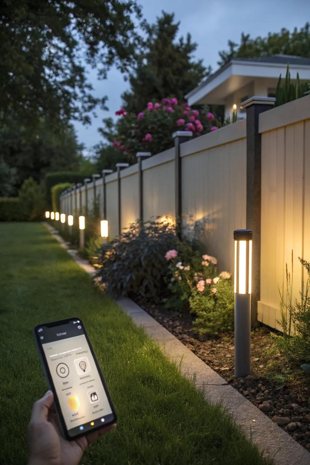 Smart lighting offers ultimate customization and convenience.