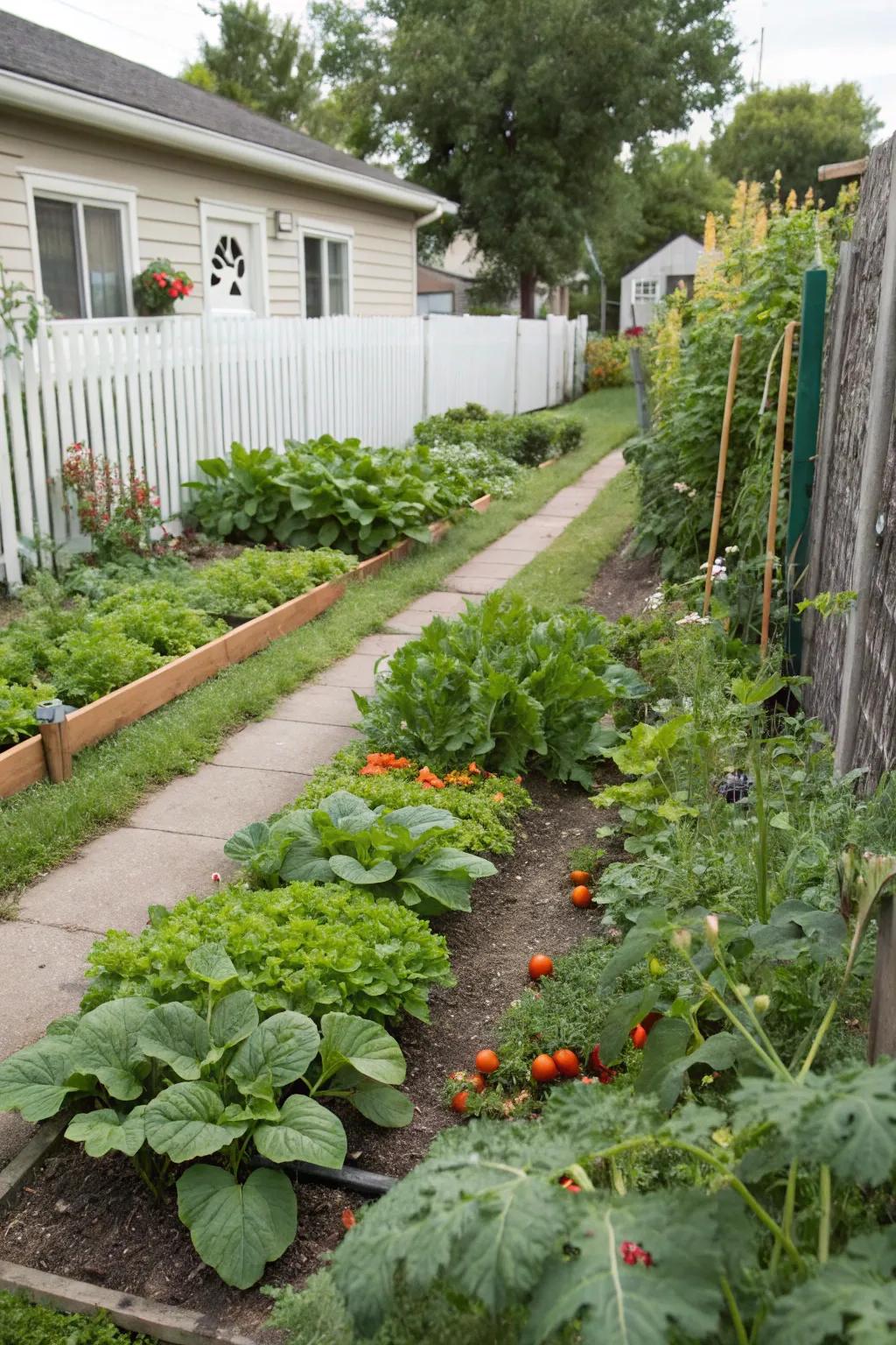 Edible plants add function and charm to your yard.