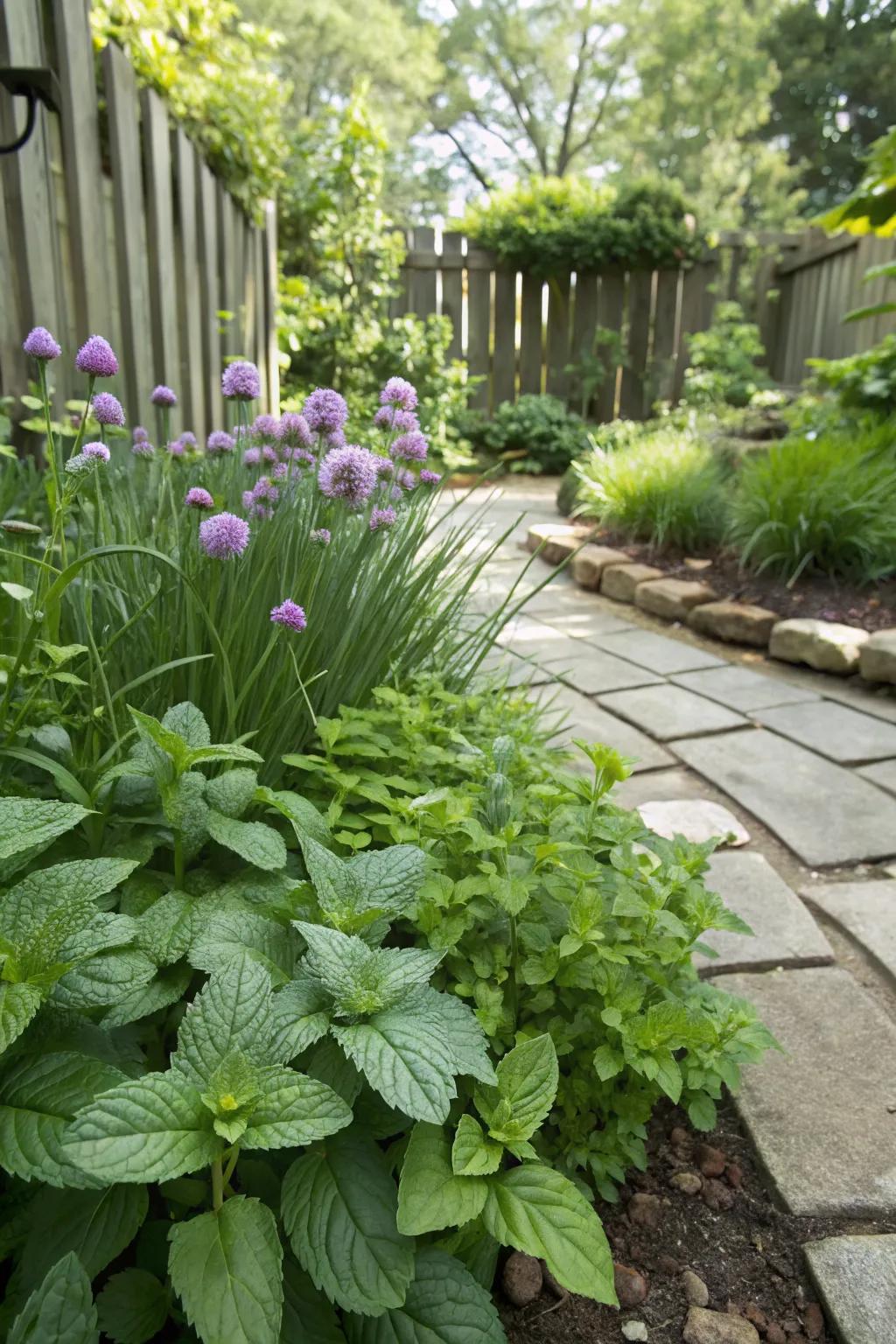Edible plants bring both beauty and utility to shady spaces.