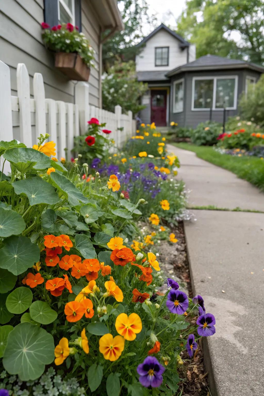 Edible flowers add both beauty and utility to a garden.