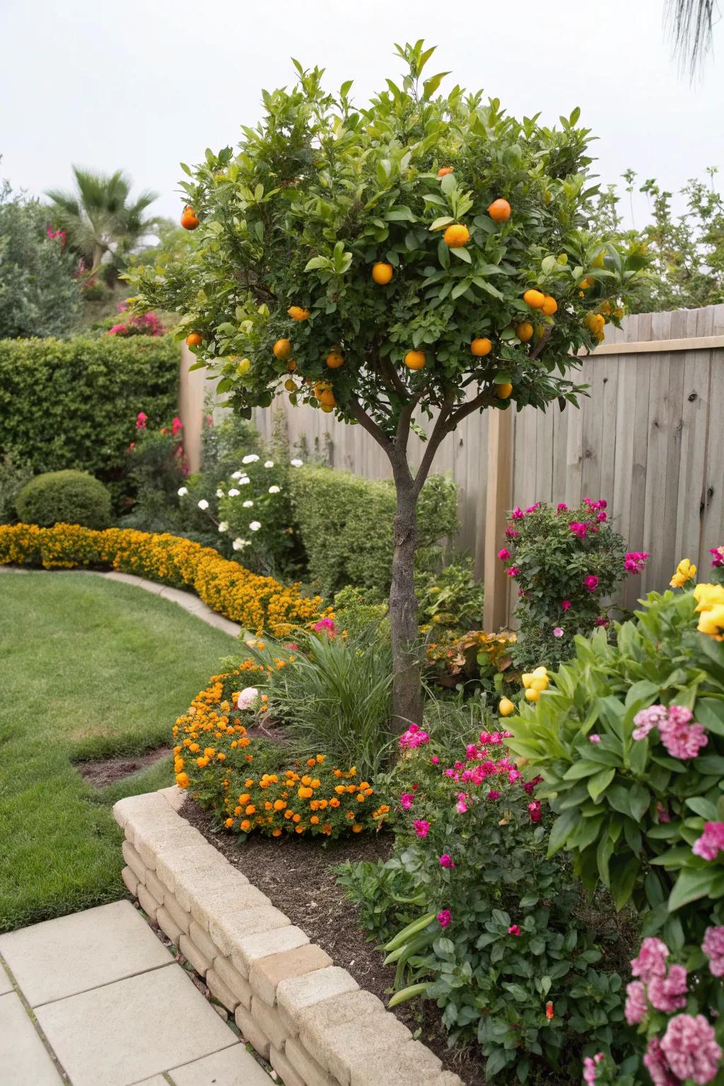 Compact trees offer seasonal beauty