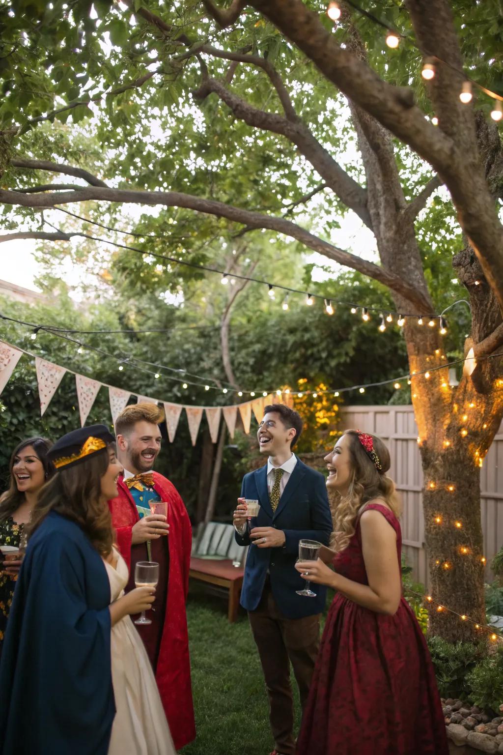 Unify your celebration with a fun themed dress code.