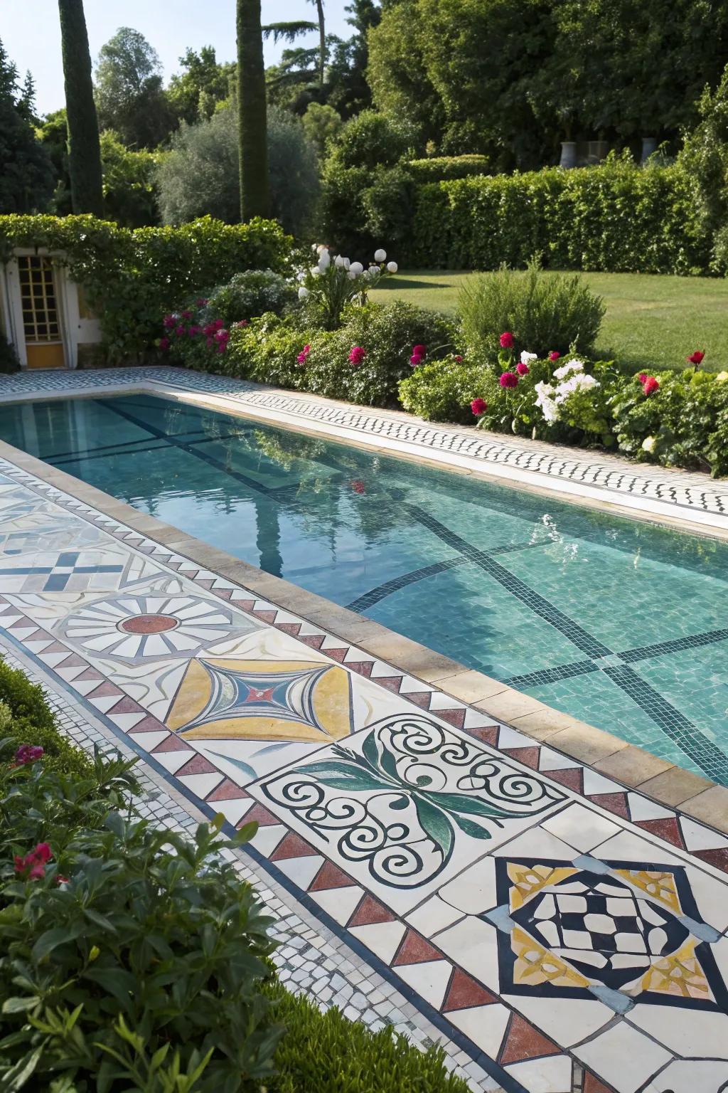 Picasso mix tiles offer artistic charm and dynamic designs.