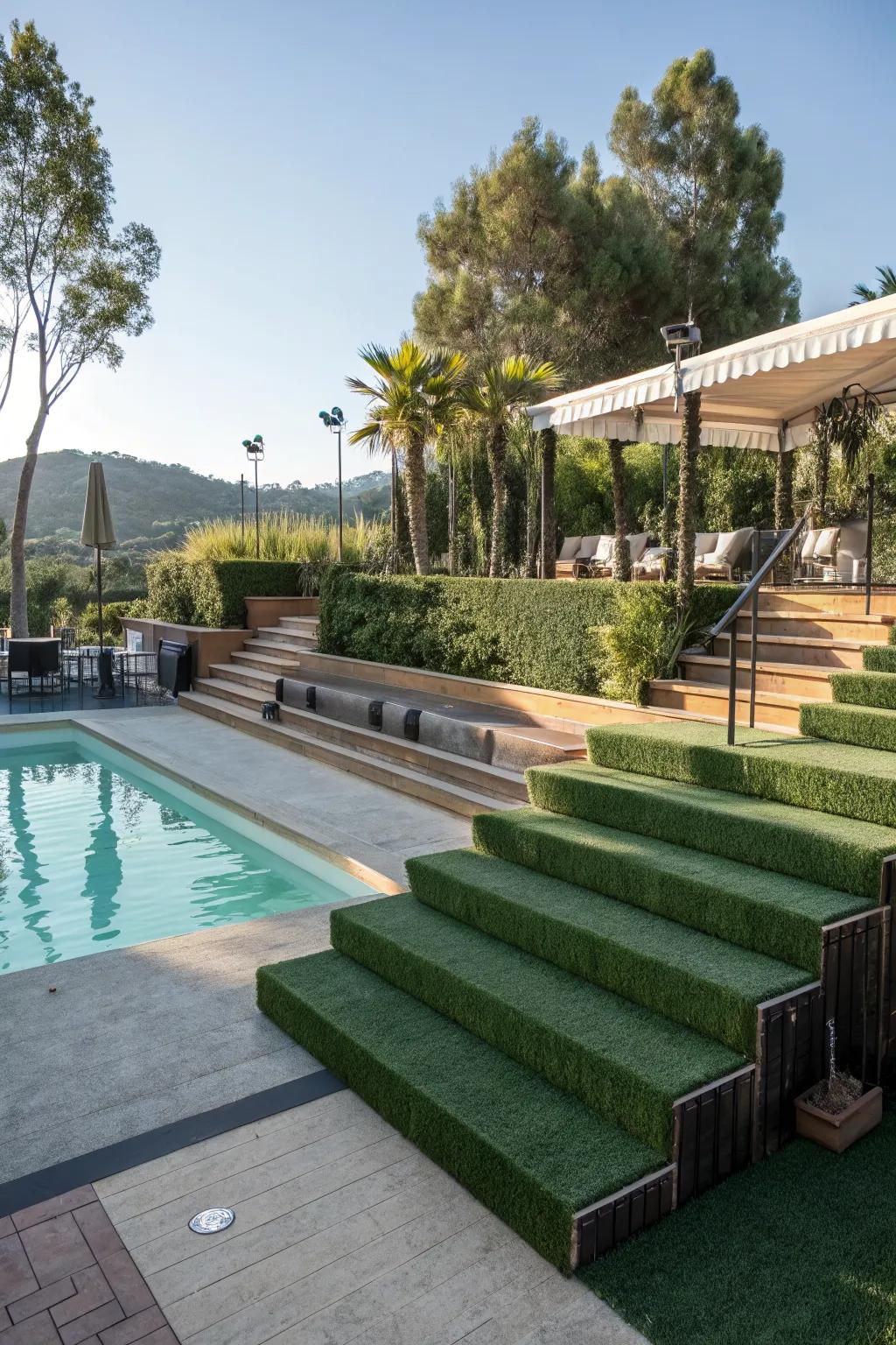 Theatrical seating perfects your hosting game.