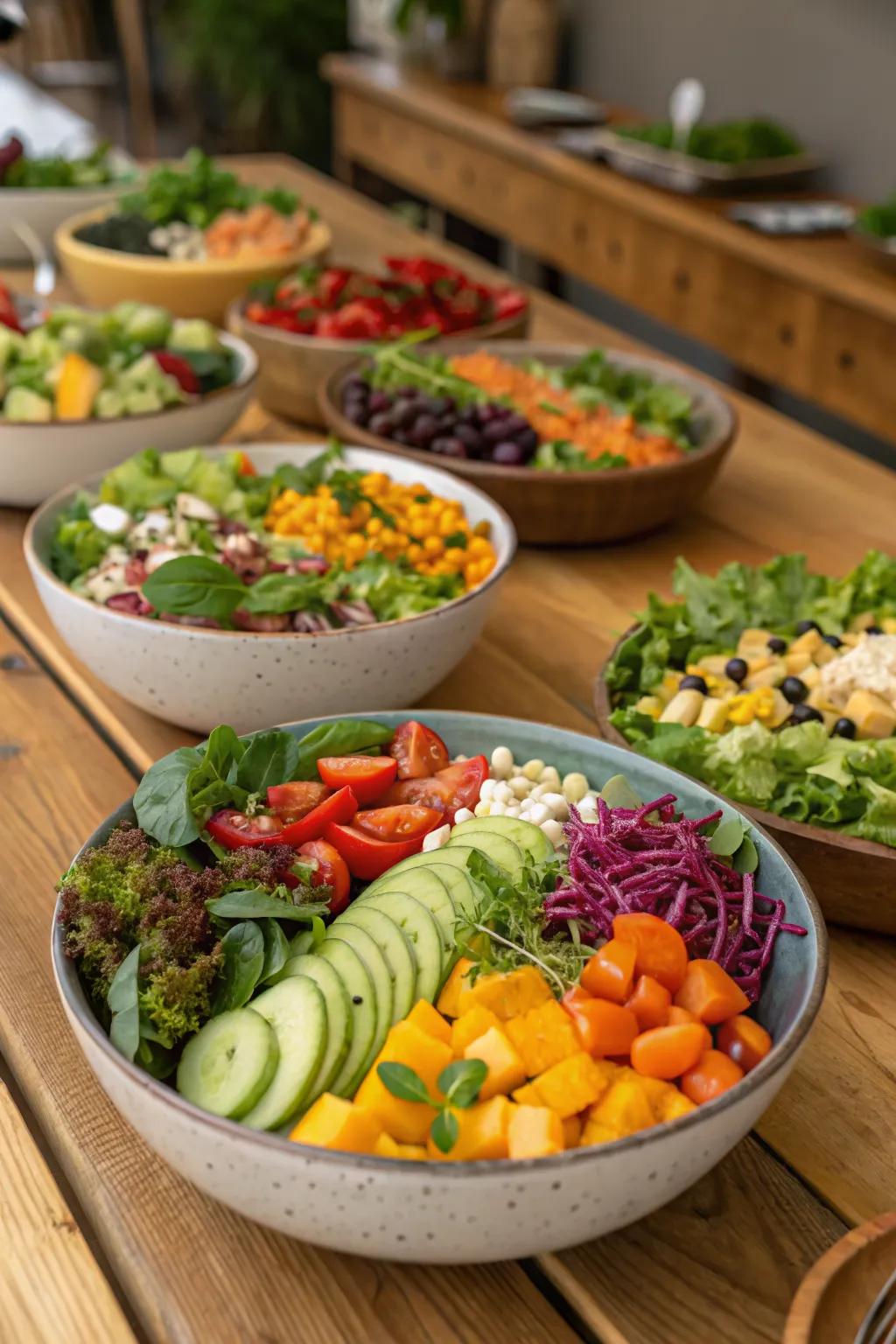 Fresh side salads bring a burst of color and flavor to your BBQ.