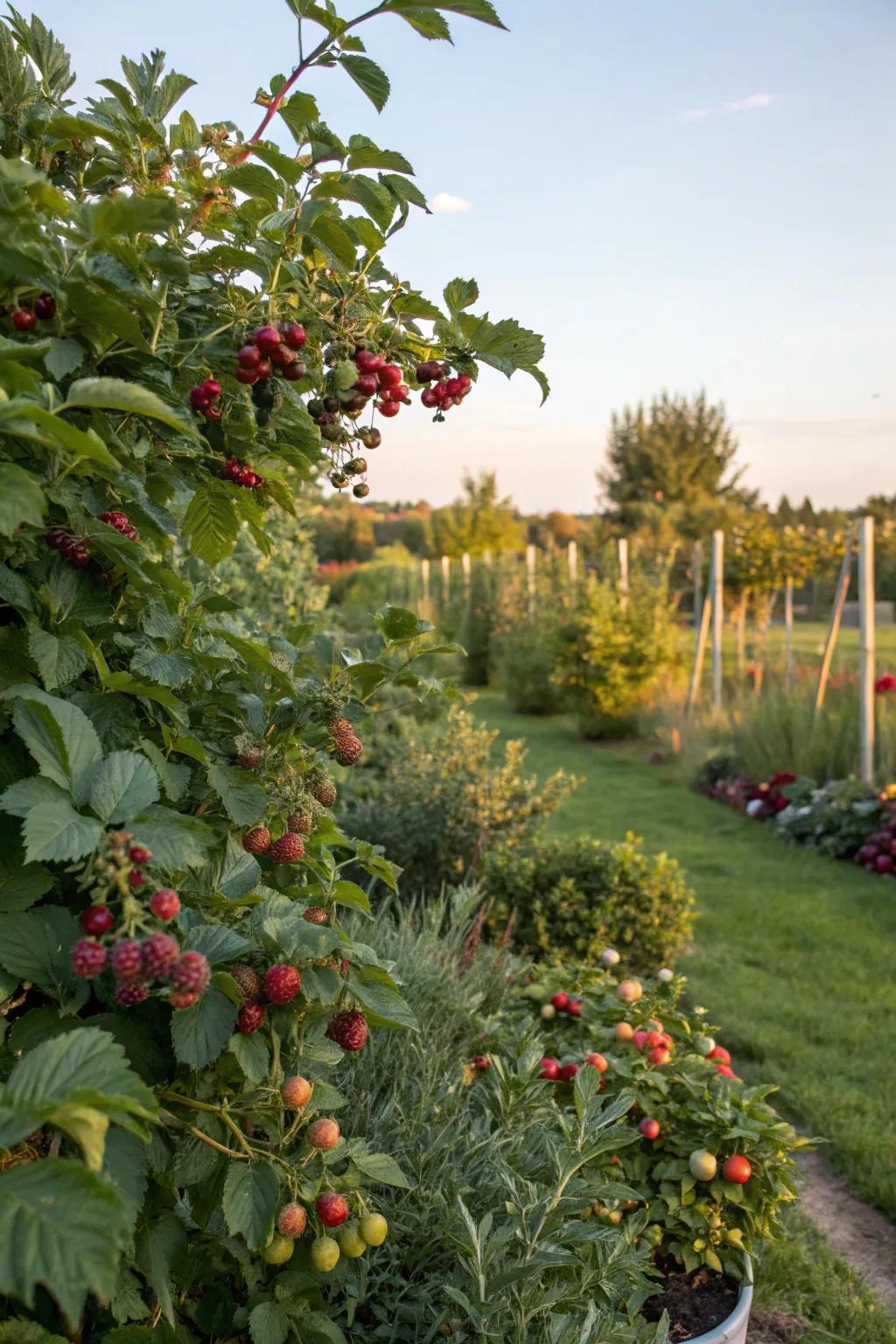 Combine beauty and functionality with an edible landscape.