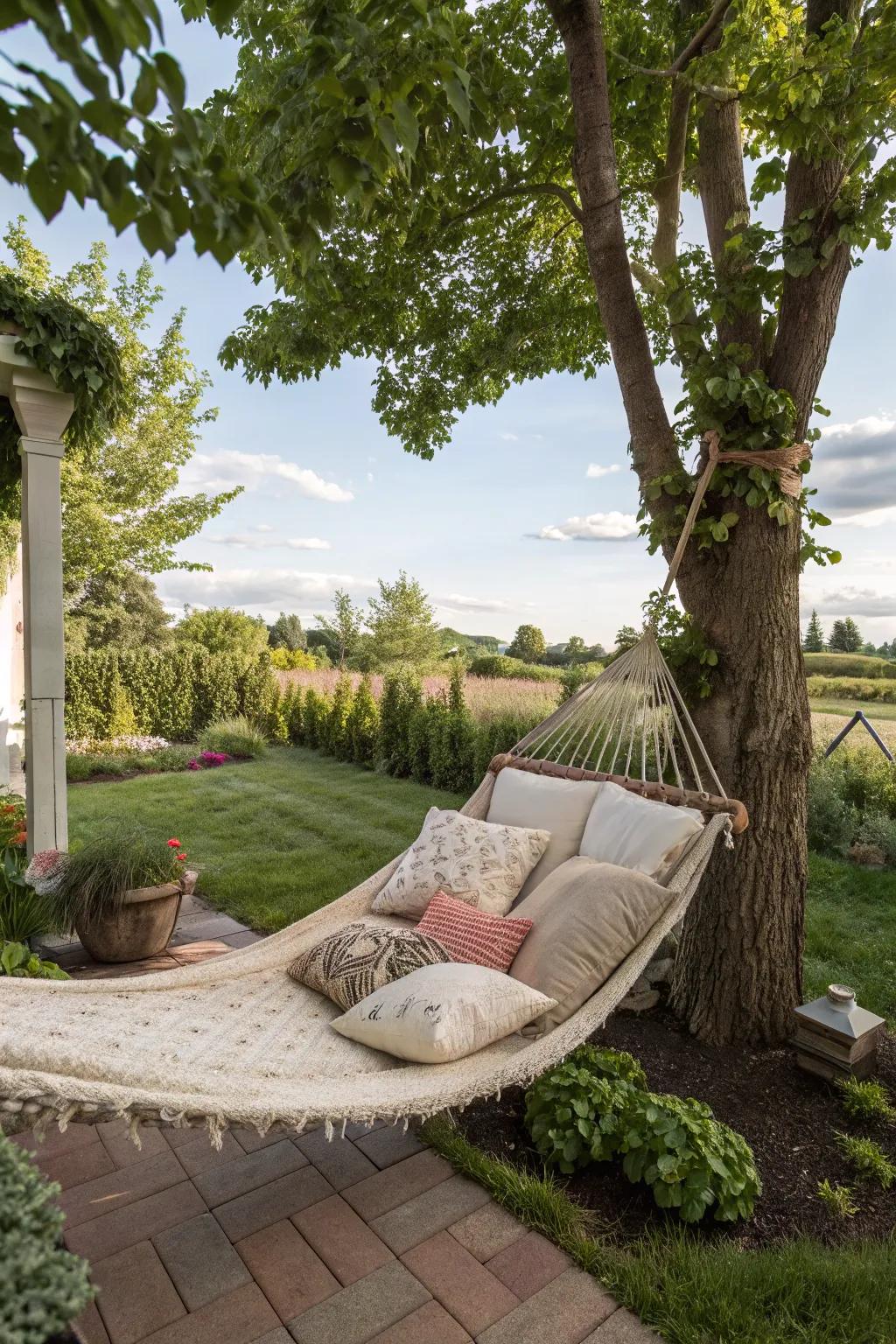 Dive into stories with a backyard reading nook.