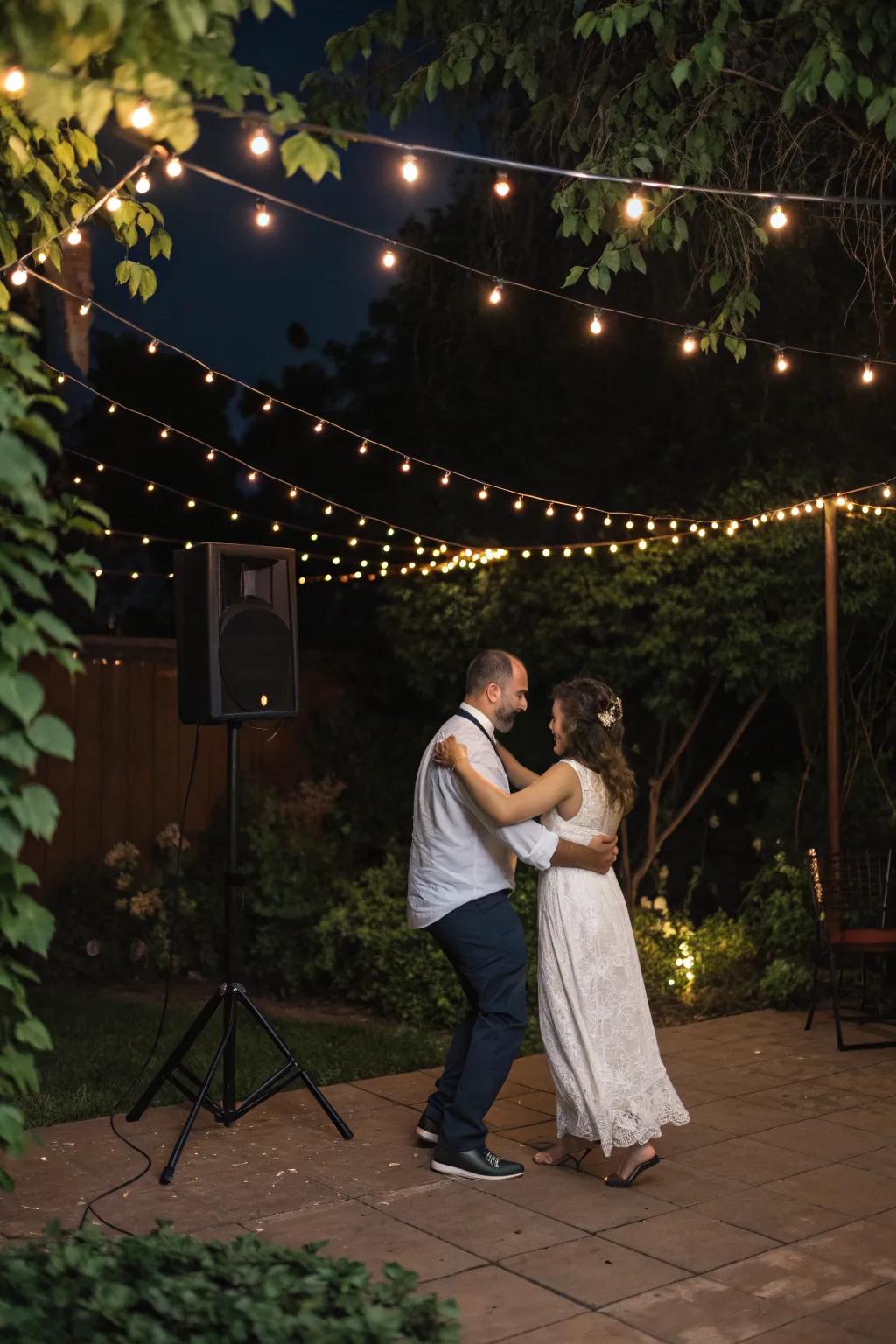 Dance the night away under a sky full of stars.