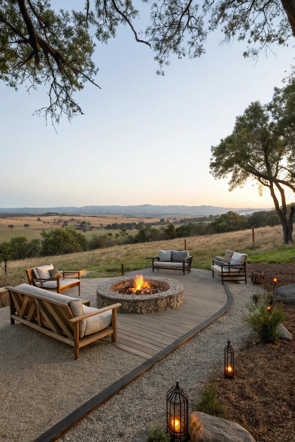 Open-air designs offer freedom and expansive views.