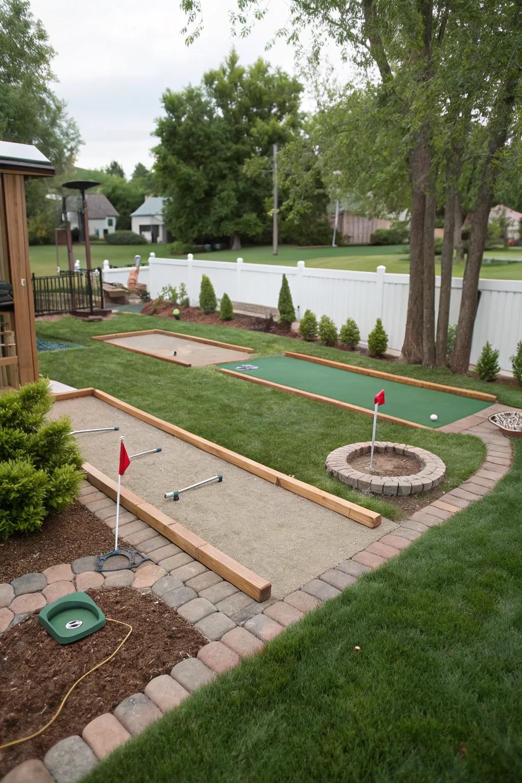 Hone your skills with a dedicated practice area.