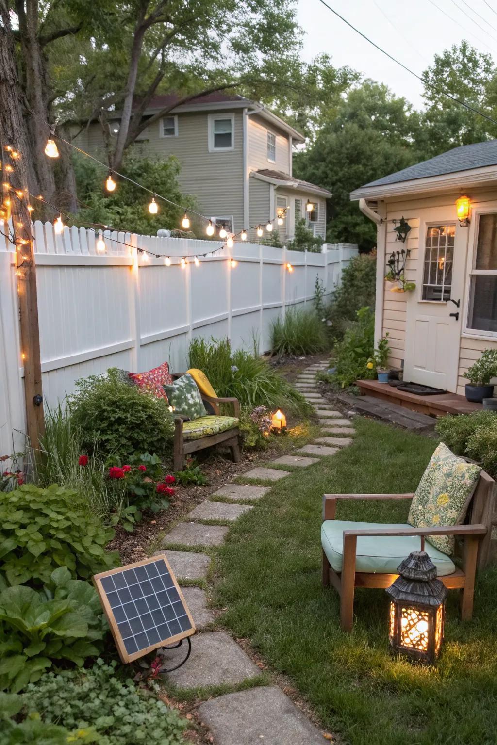 Go green with an eco-friendly backyard design.